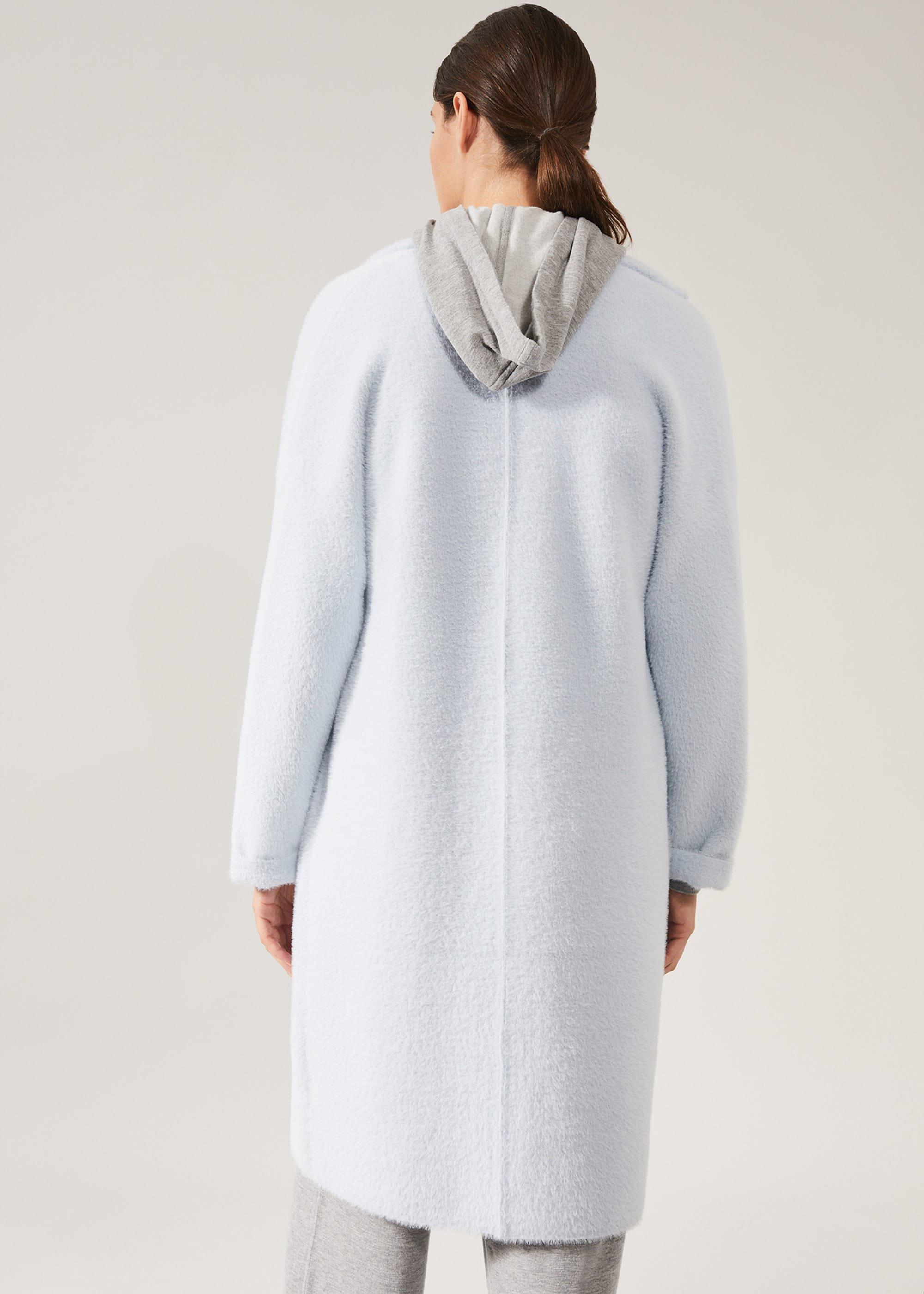 Floressa Fluffy Knit Coat