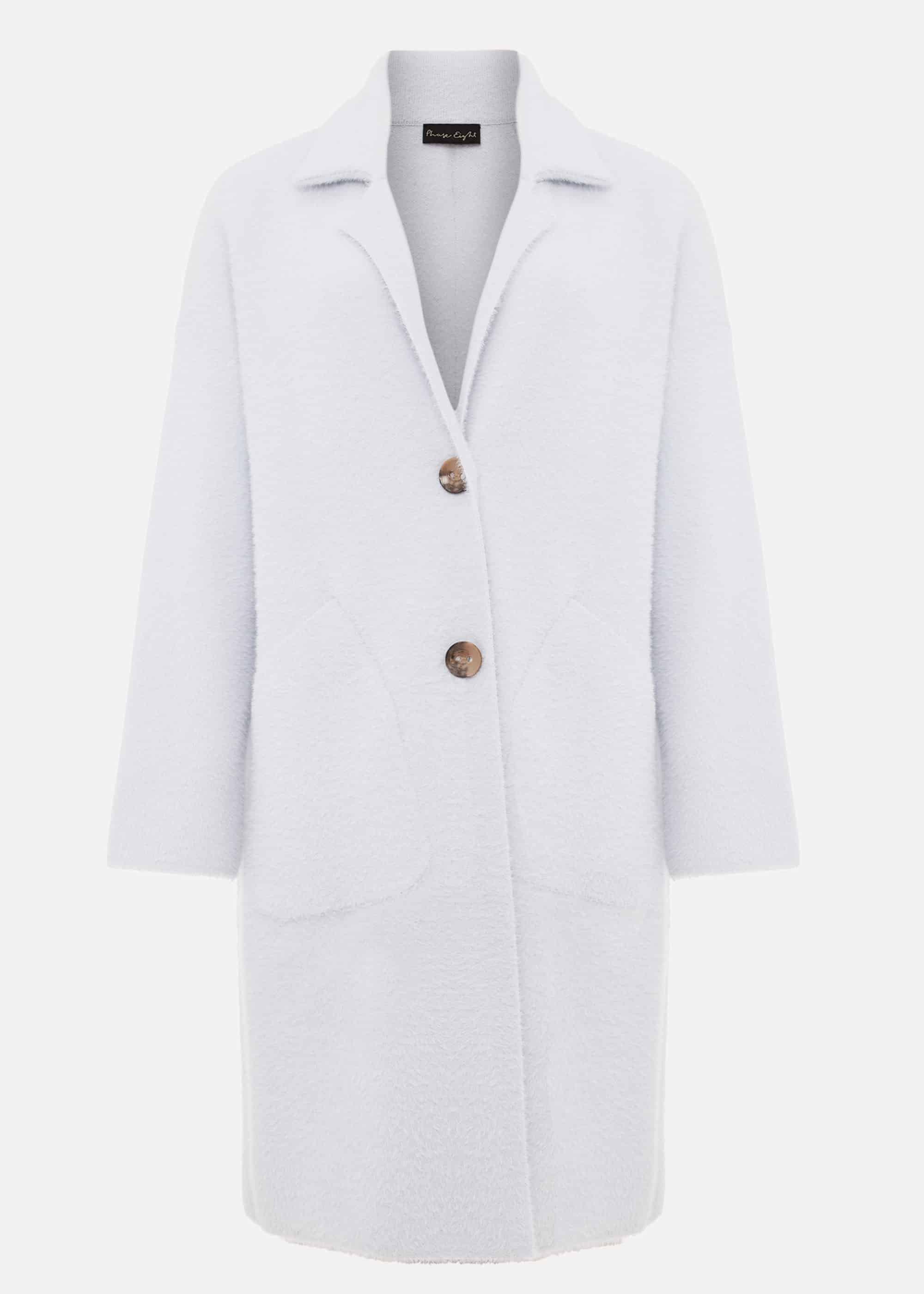 Floressa Fluffy Knit Coat