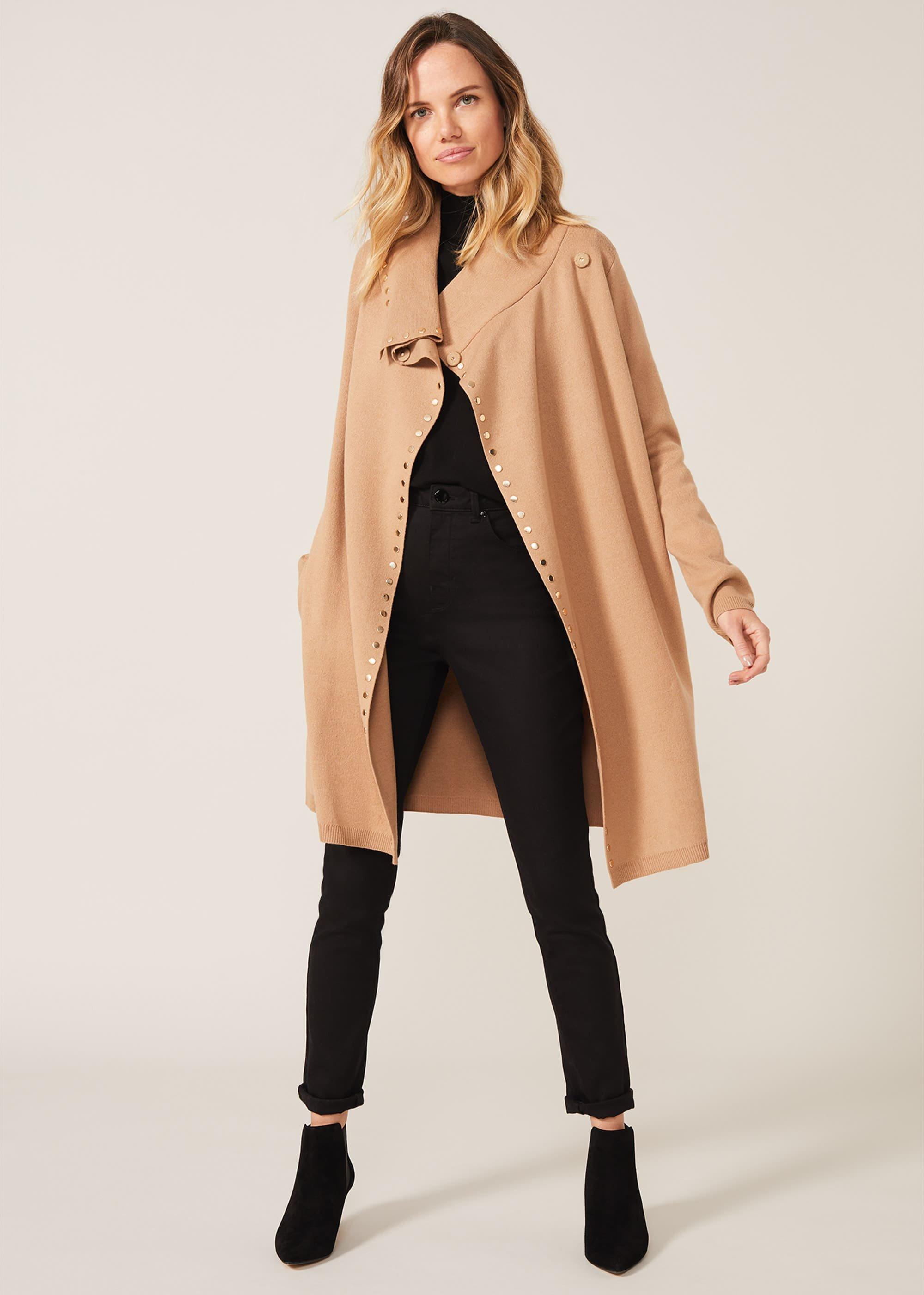 Paloma Stud Coatigan