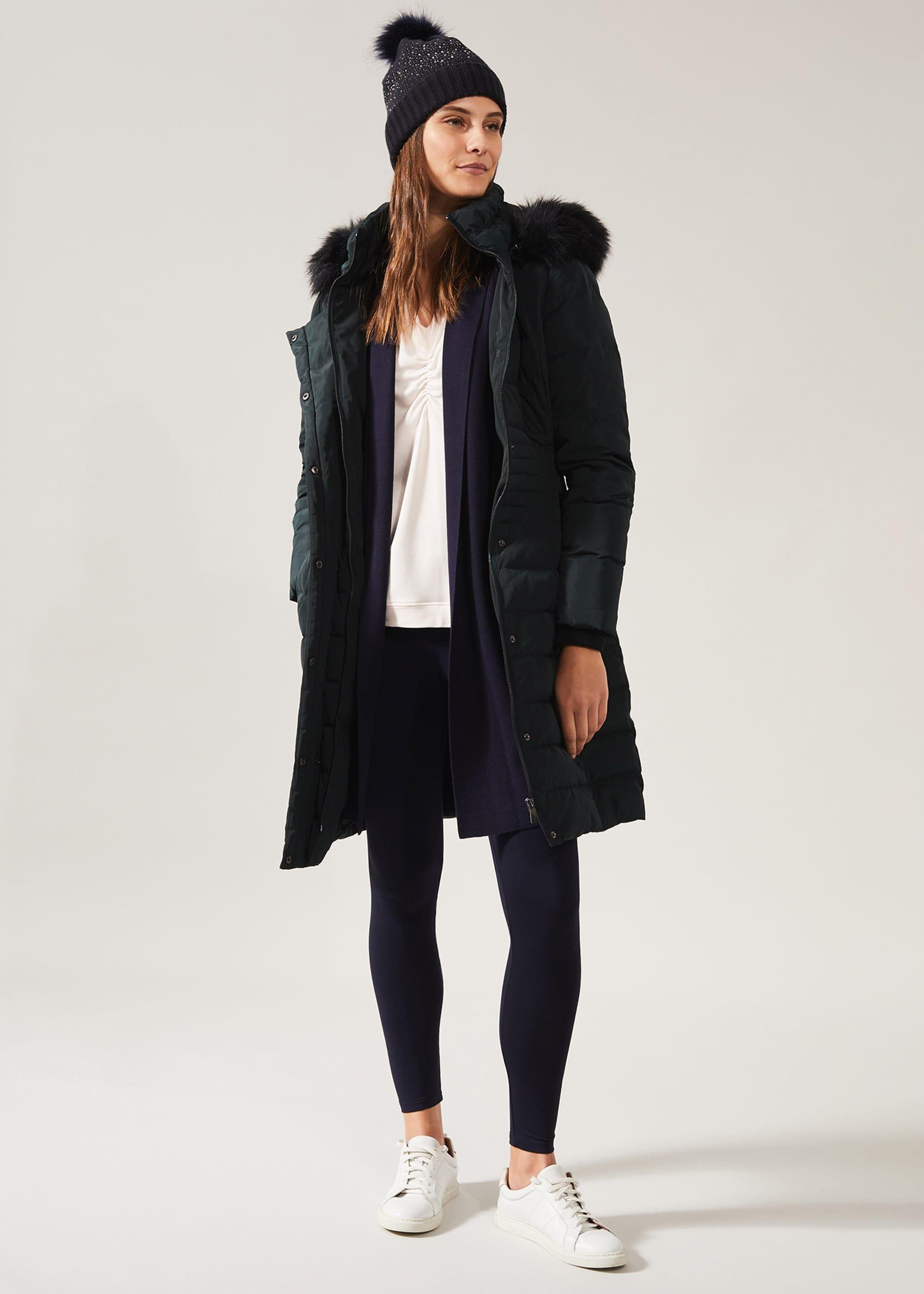 Leona Double Breasted Long Puffer