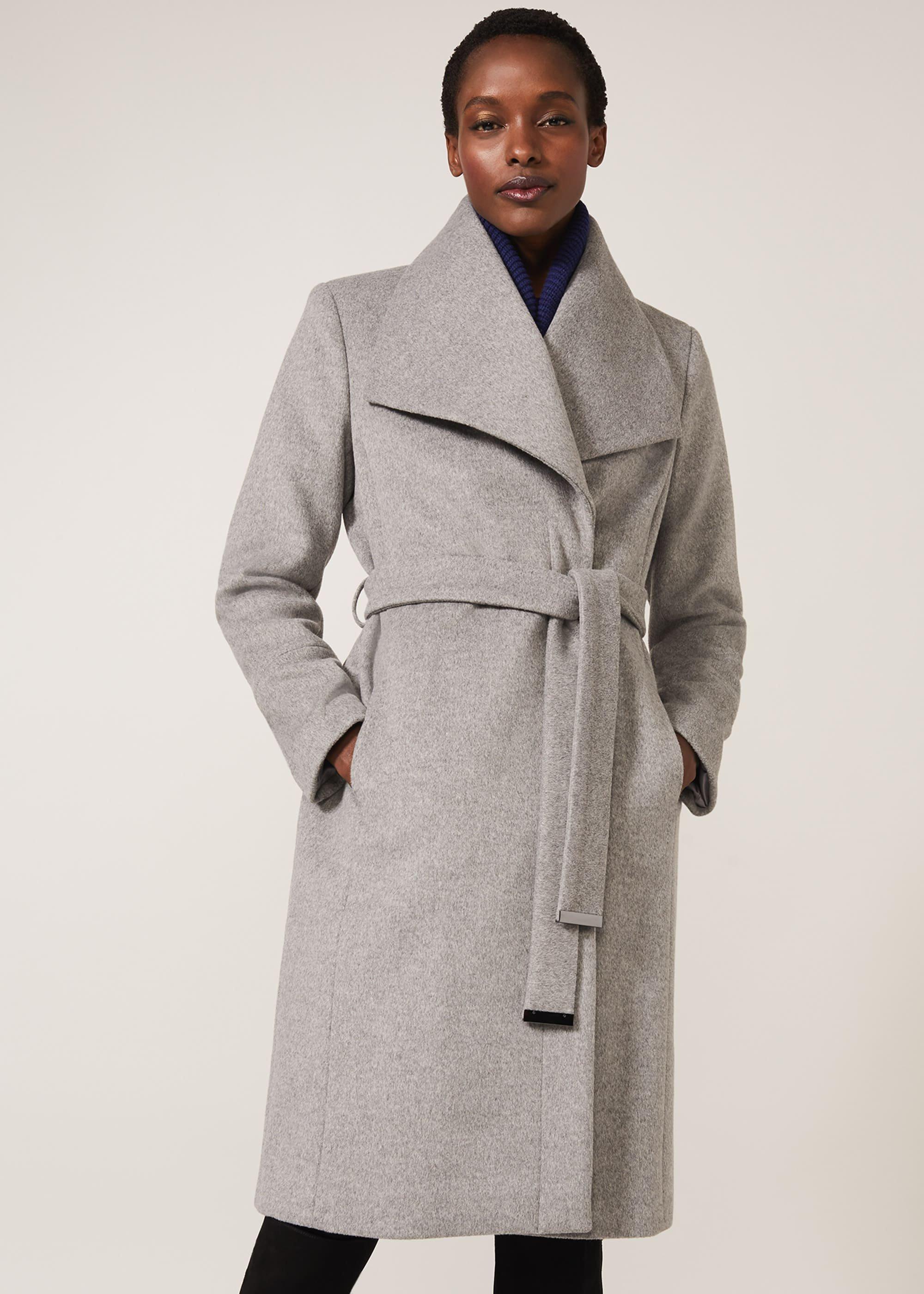 Nicci Belted Wool Coat | Phase Eight UK |