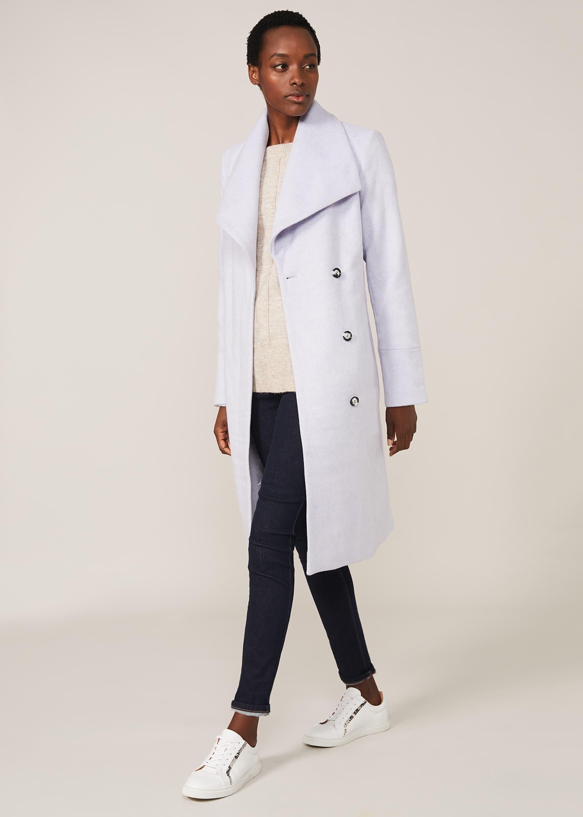 Nicci Belted Wool Coat