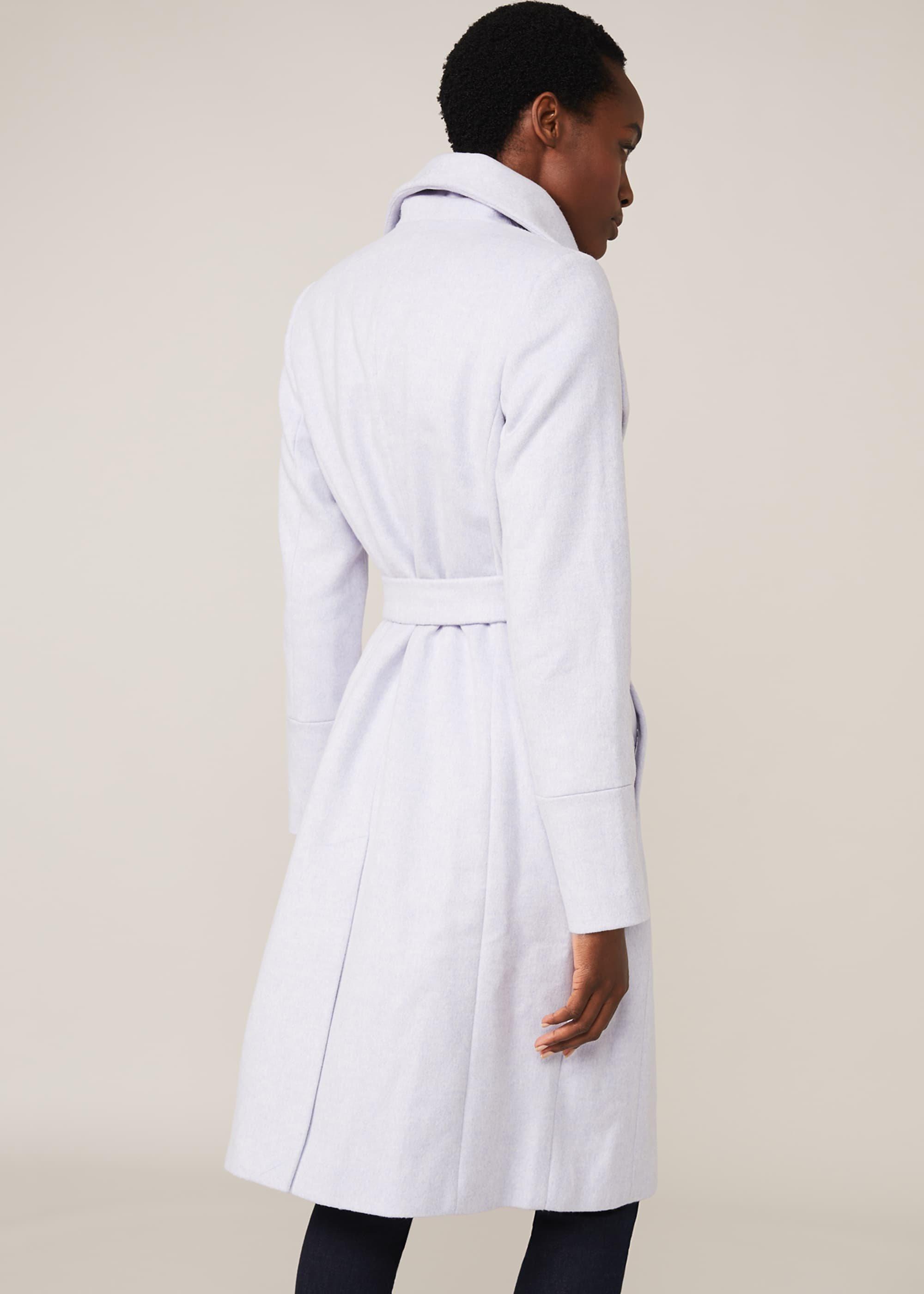 Nicci Belted Wool Coat