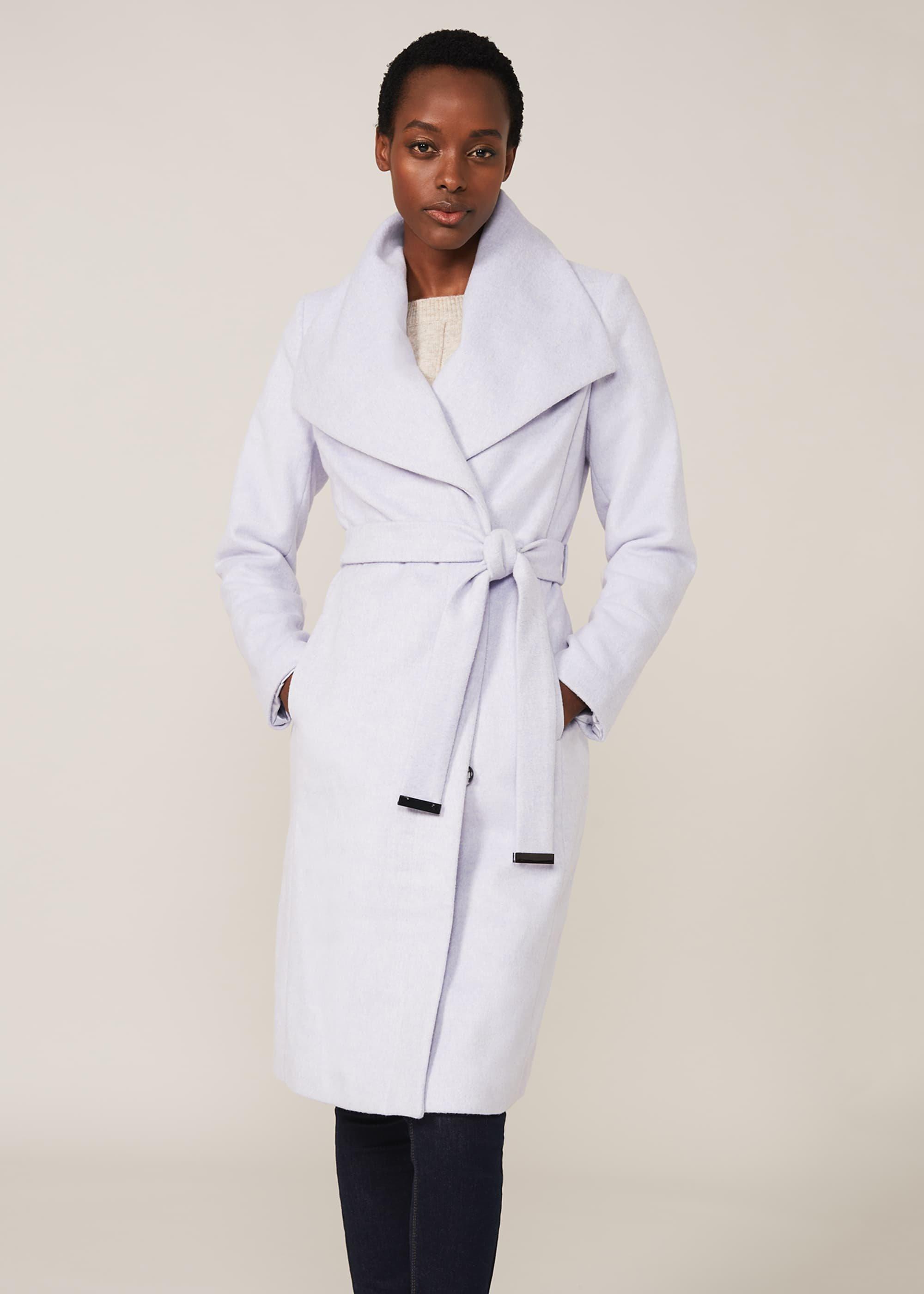 Nicci Belted Wool Coat