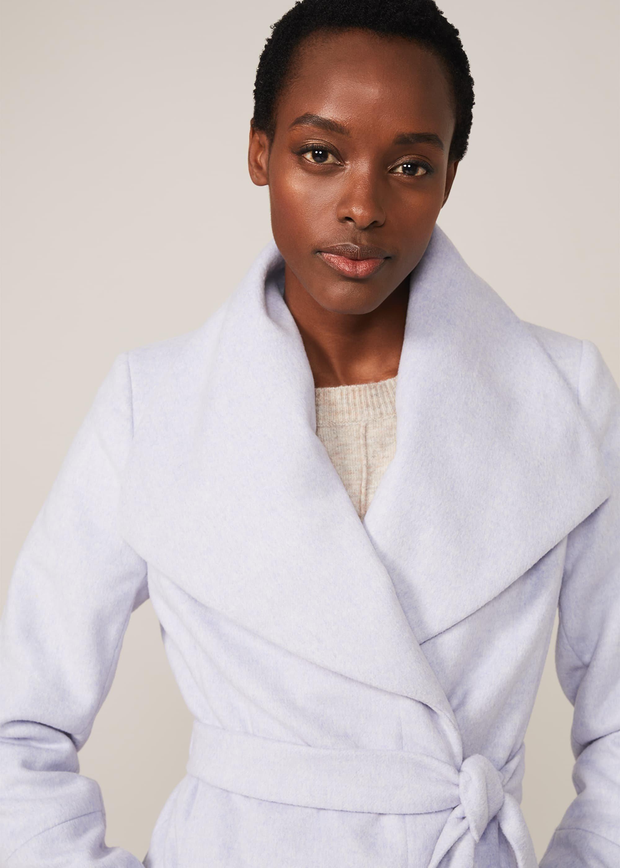 Nicci Belted Wool Coat