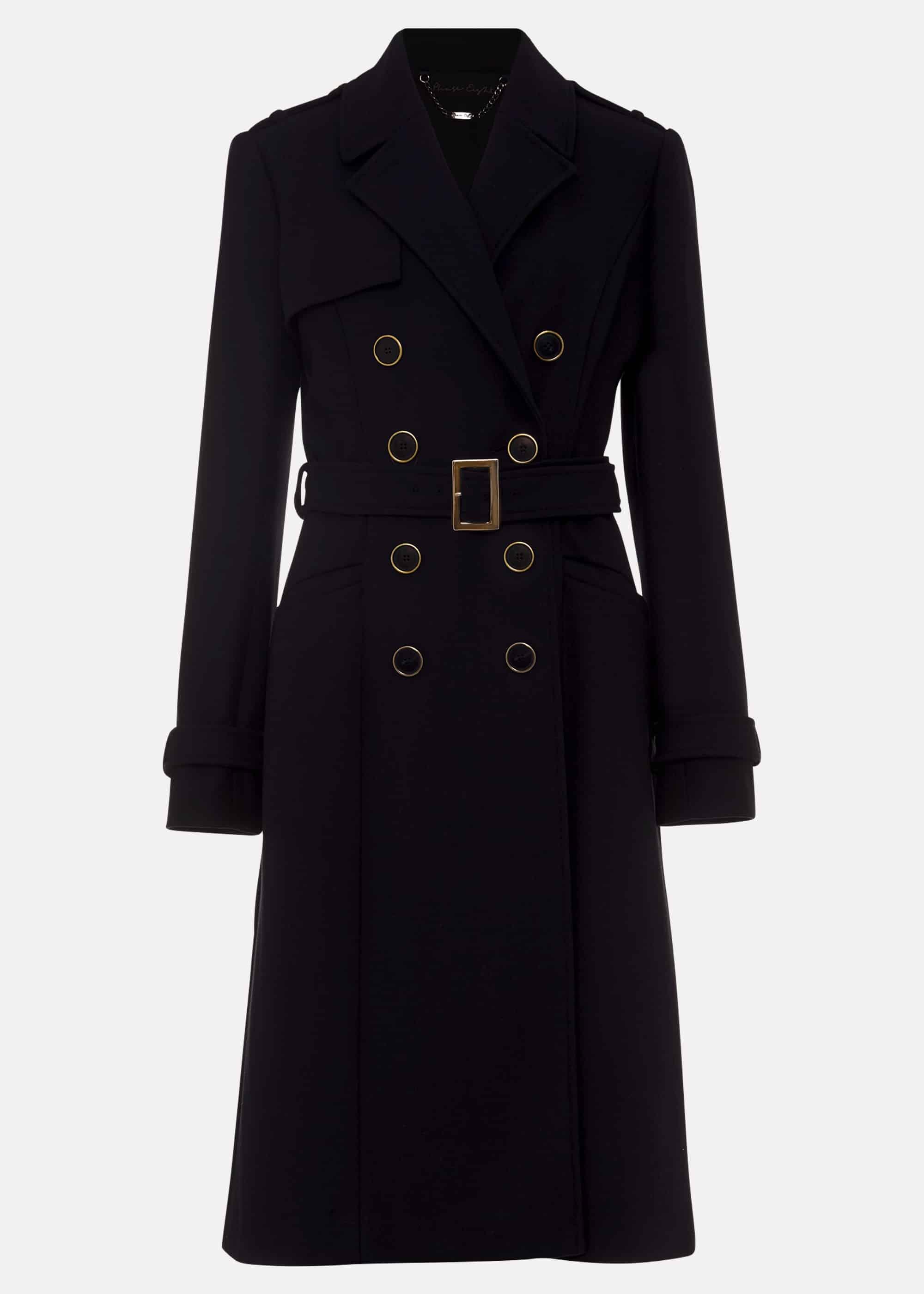 Manika Military Wool Coat