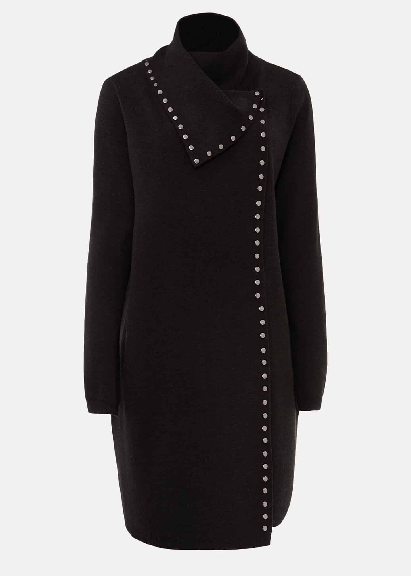 Paloma Stud Detail Coat