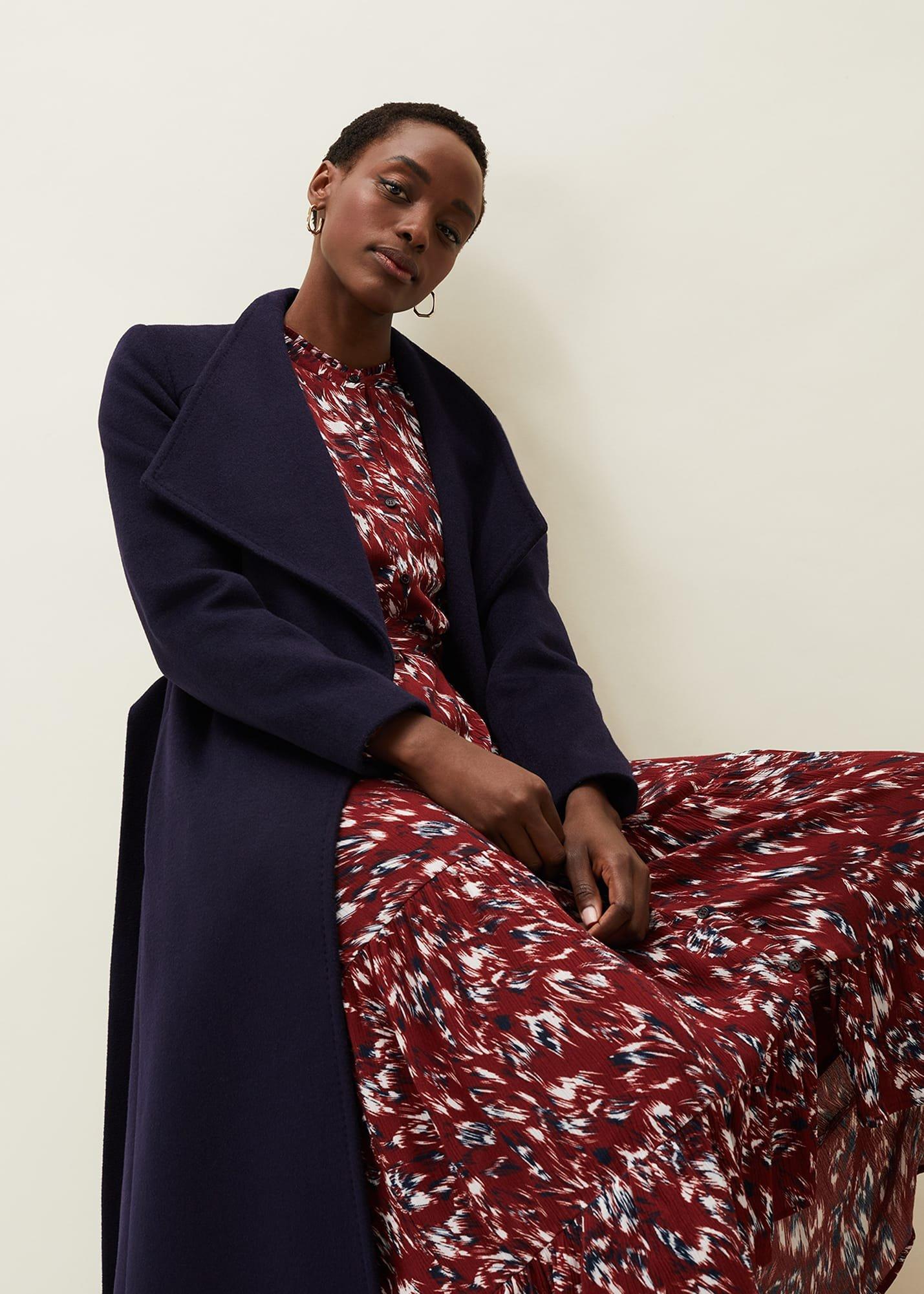 Thea Wool Trench