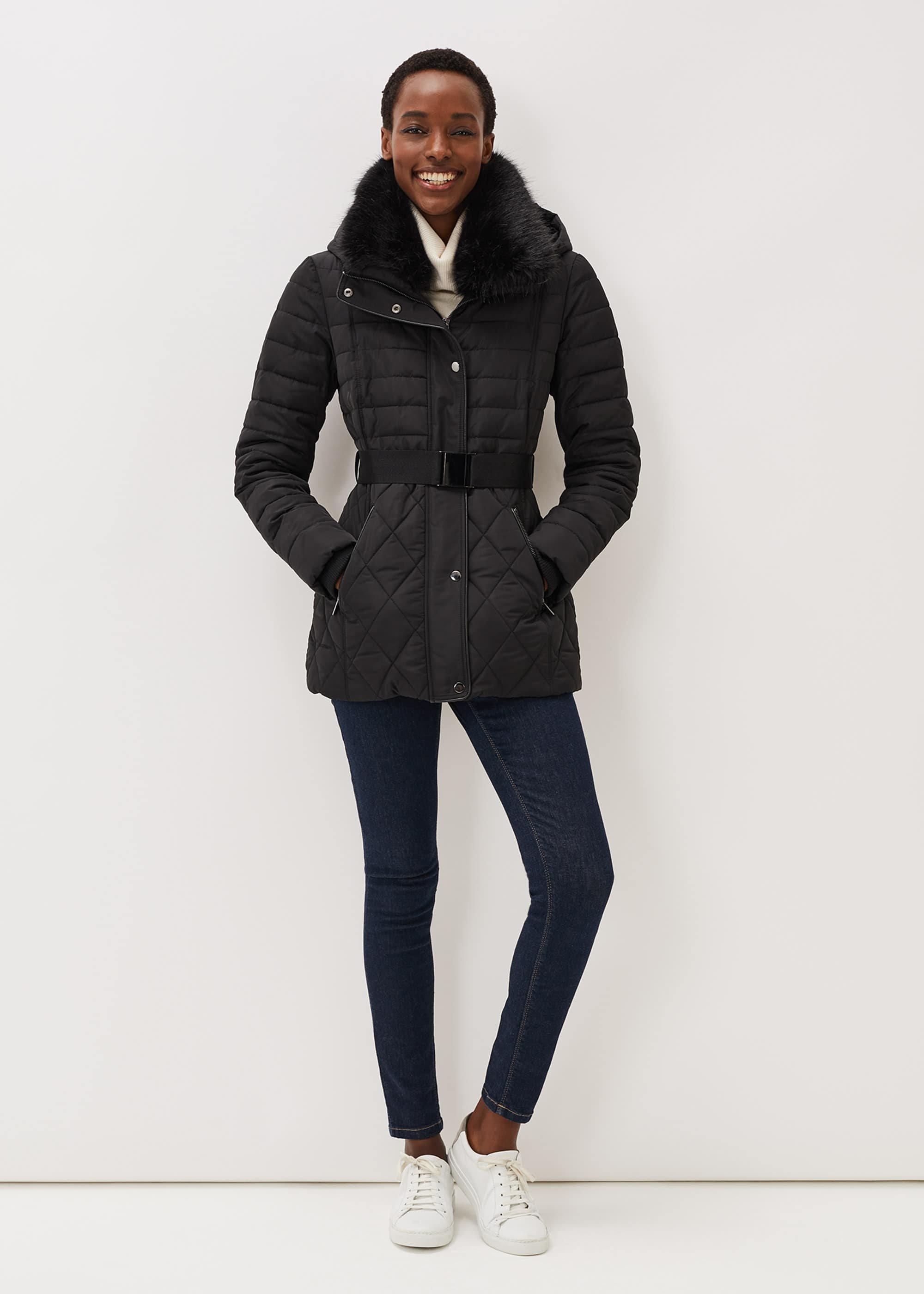 Elva Short Quilted Puffer Coat