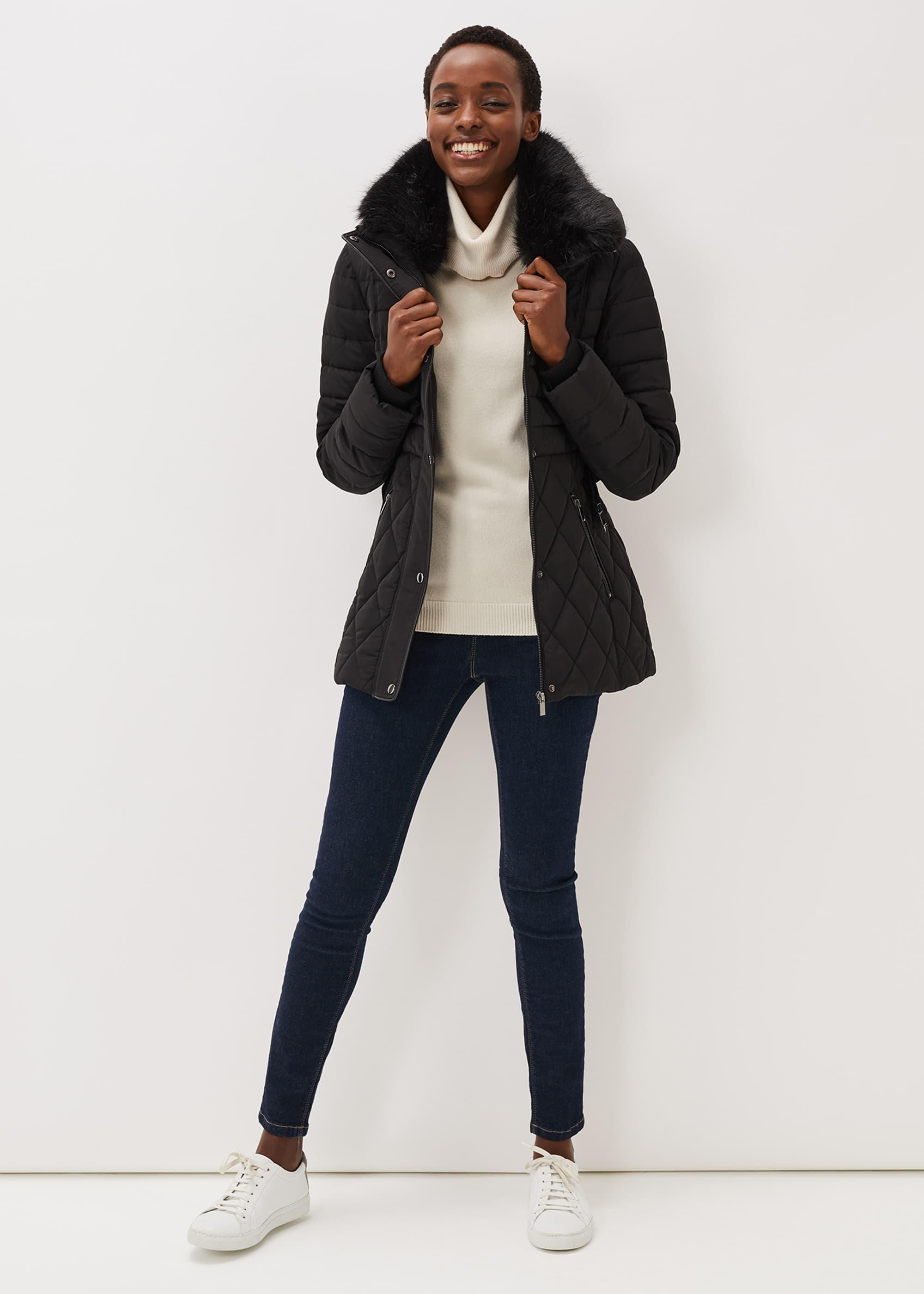 Elva Short Quilted Puffer Coat