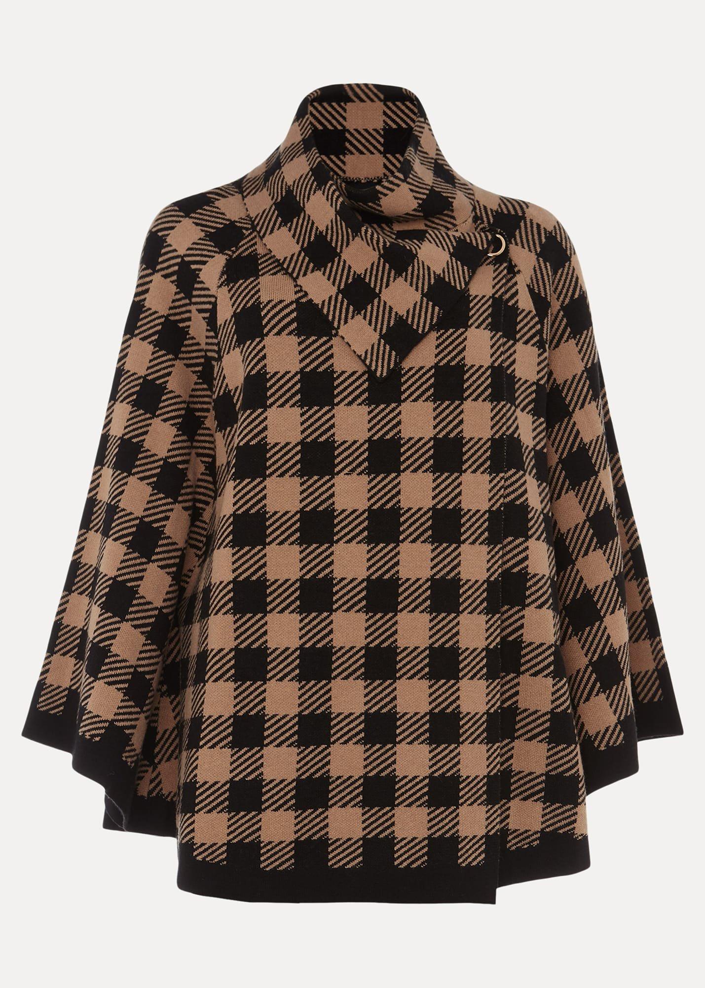 Miley Check Cape