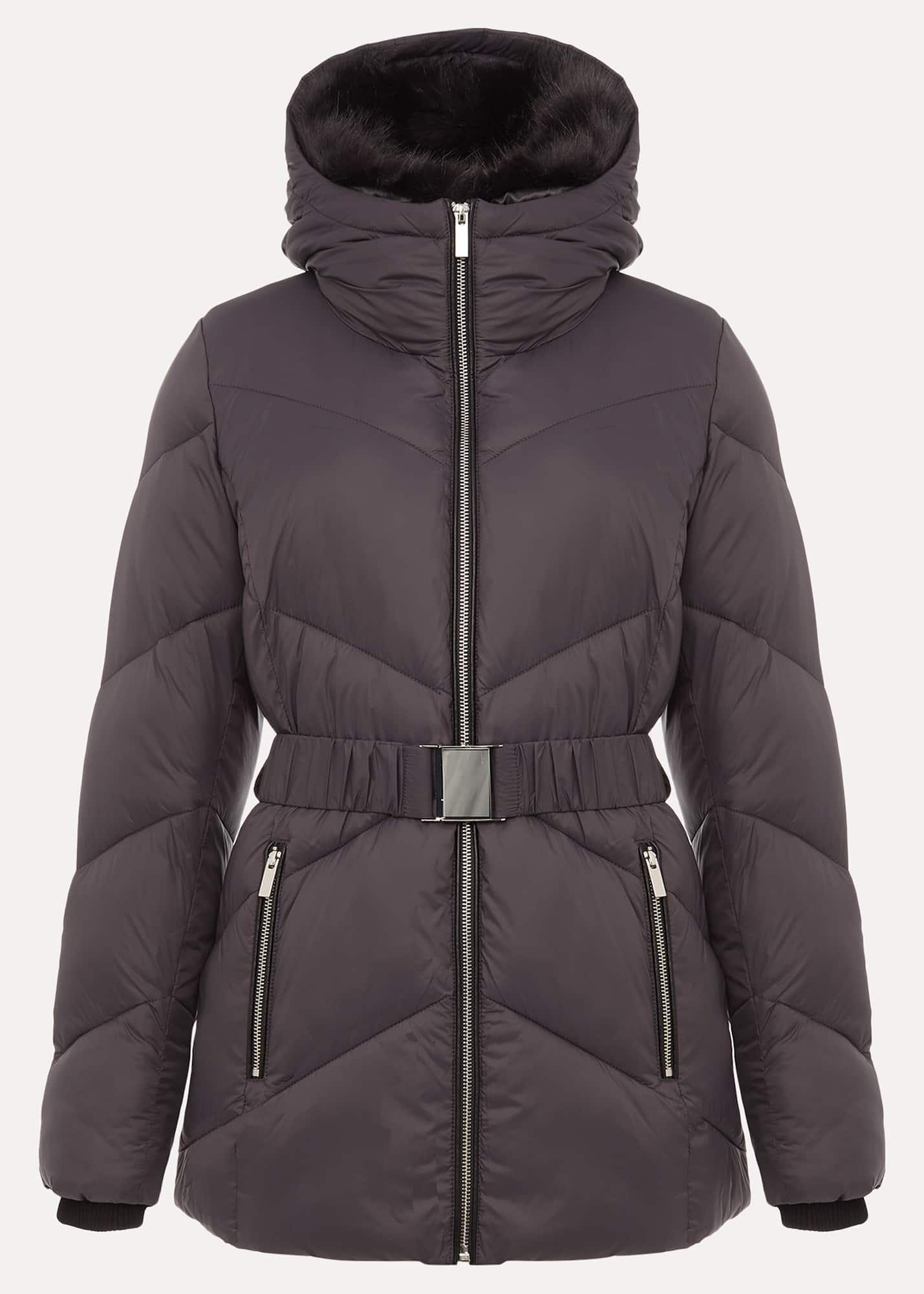 Krissy Short High Shine Puffer Coat