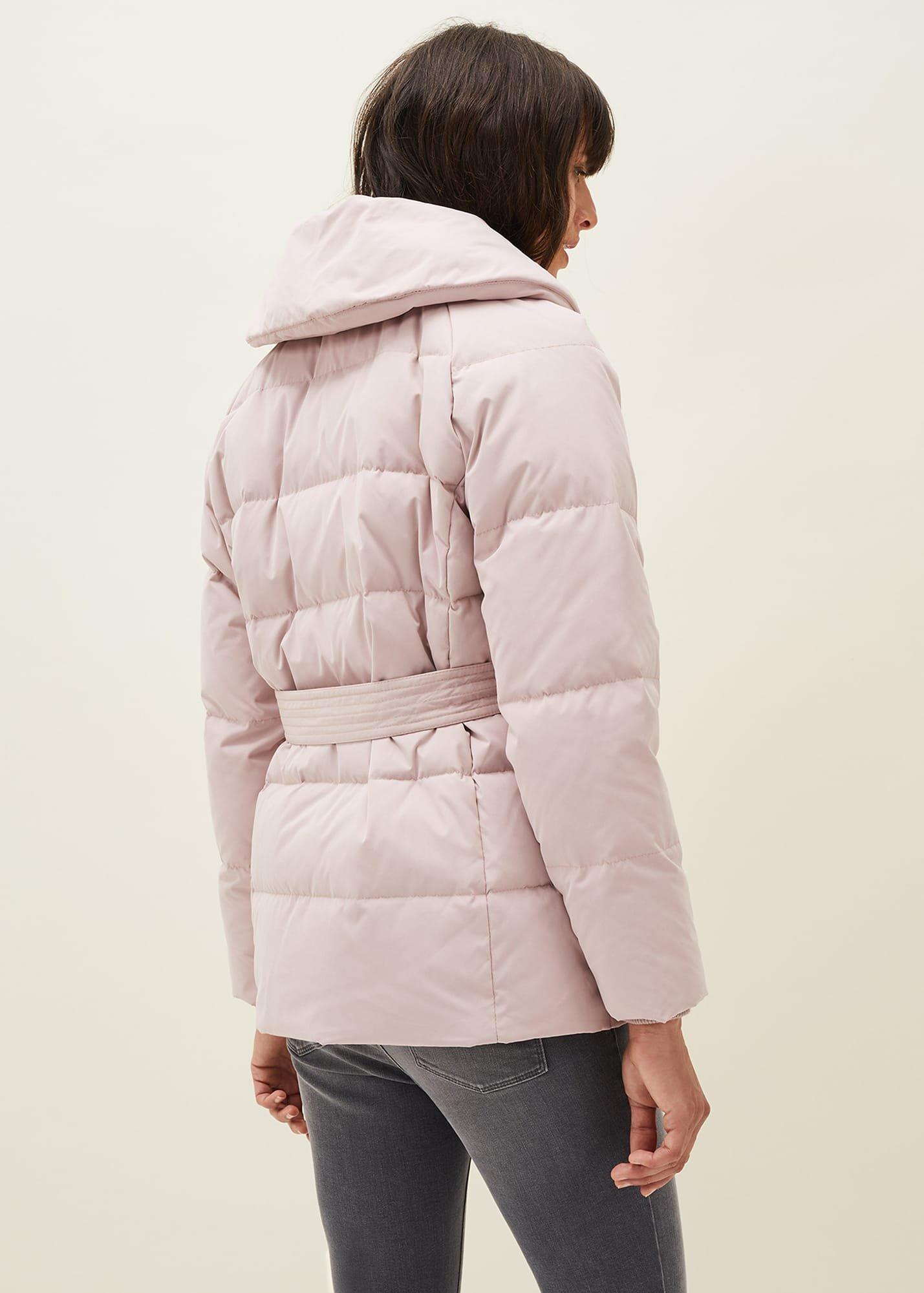 Kyra Short Wrap Puffer Coat