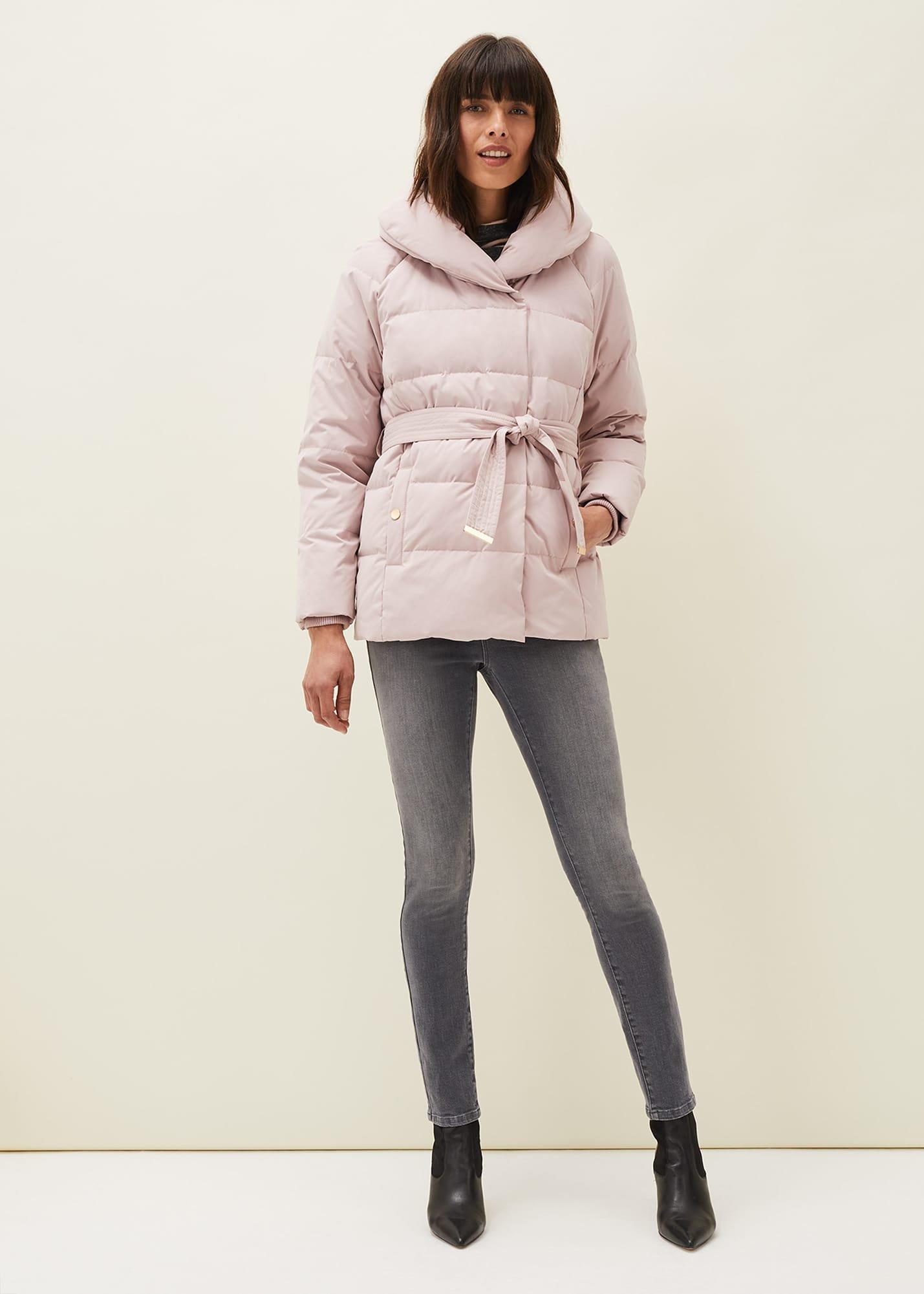 Kyra Short Wrap Puffer Coat