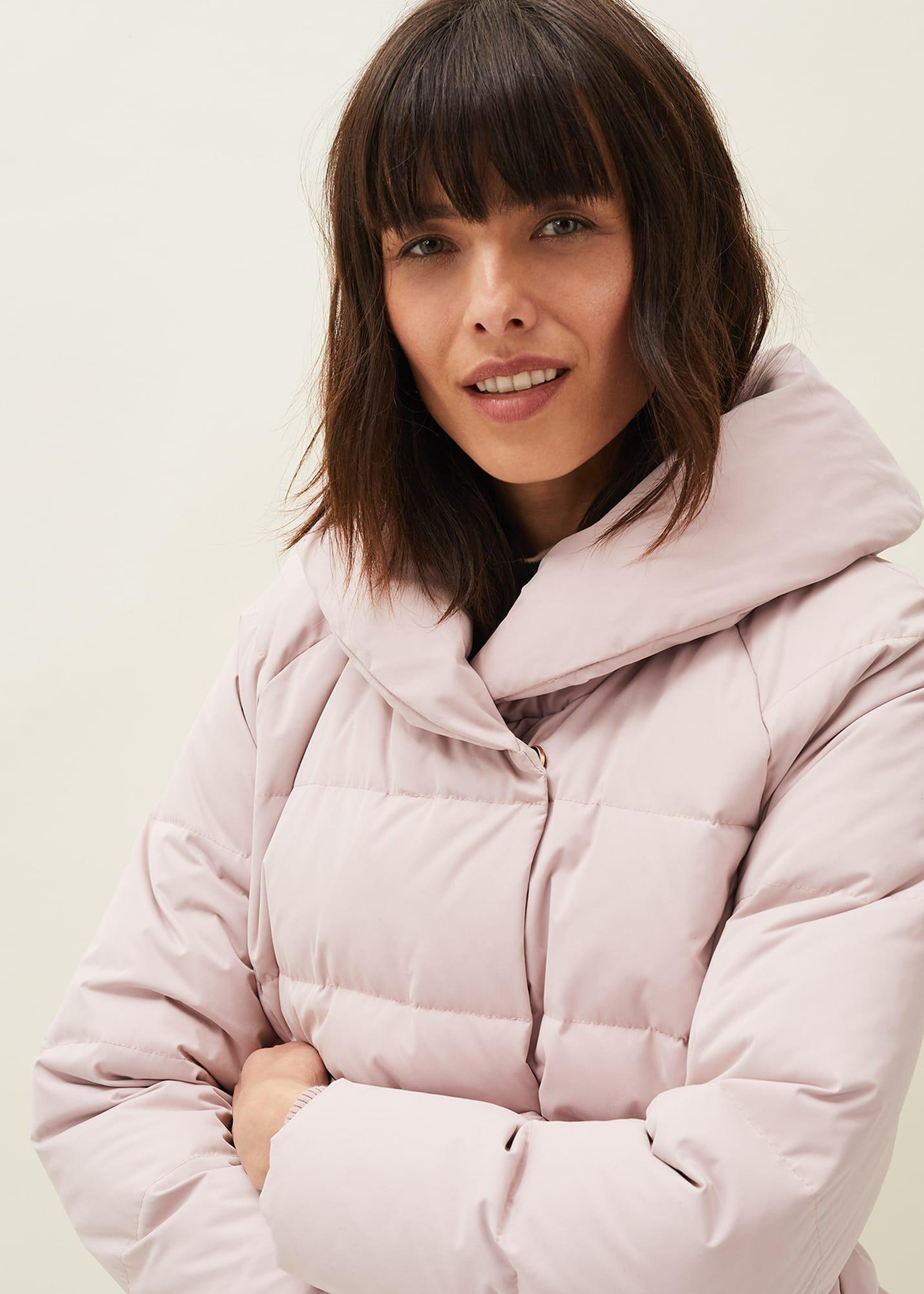 Kyra Short Wrap Puffer Coat