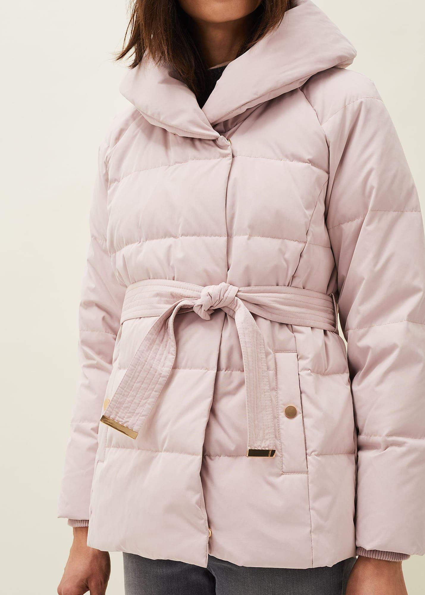 Kyra Short Wrap Puffer Coat