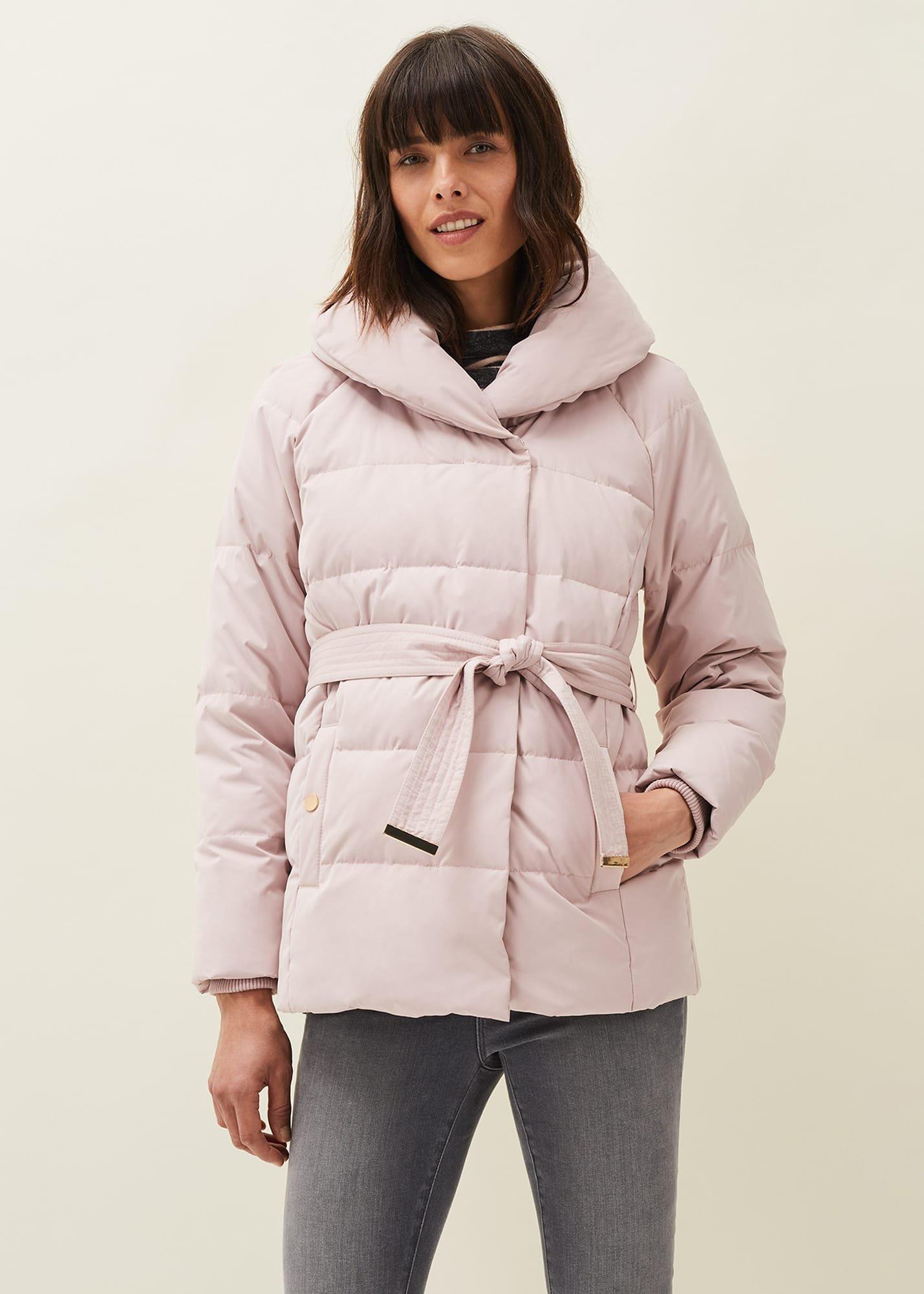 Kyra Short Wrap Puffer Coat
