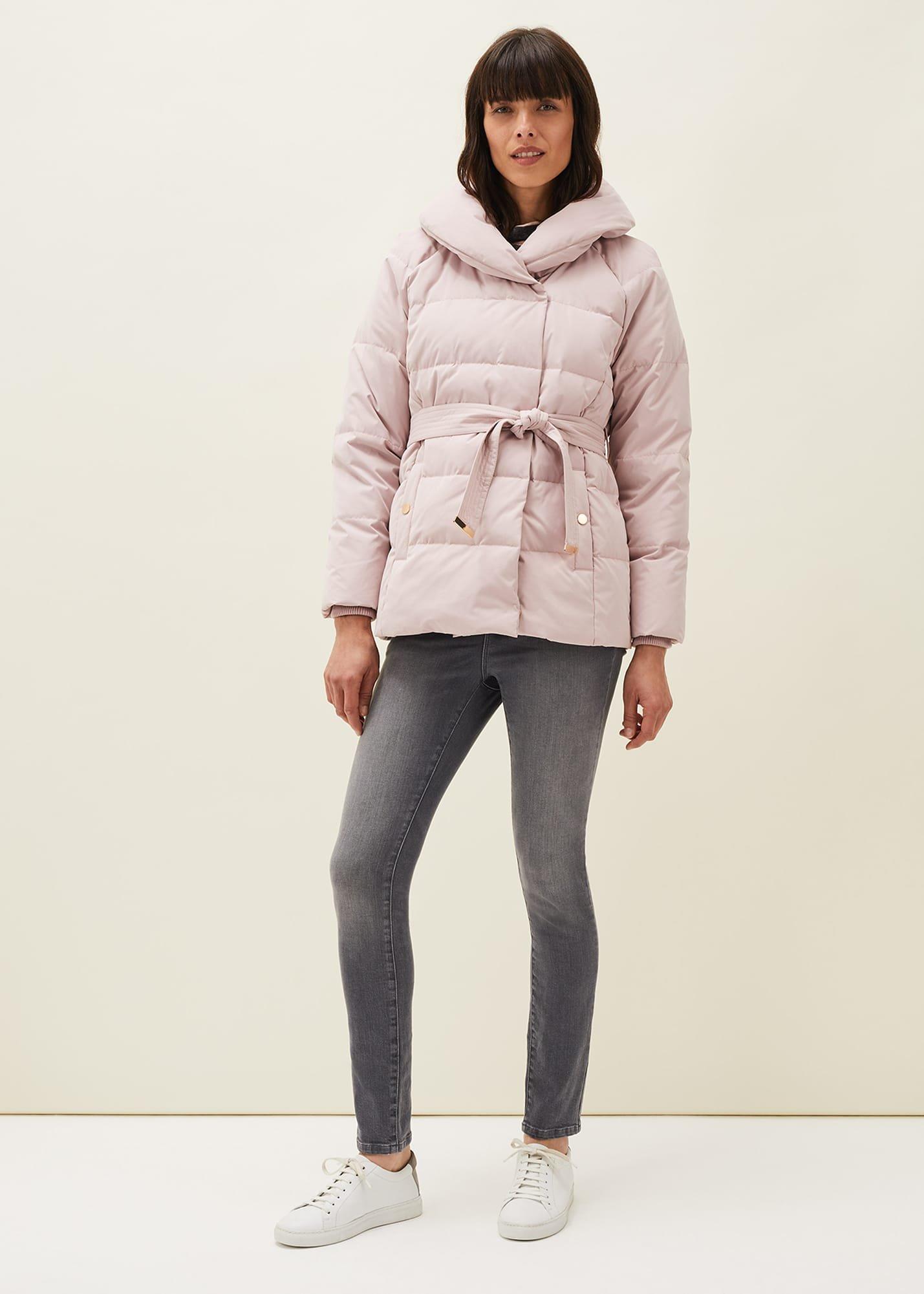 Kyra Short Wrap Puffer Coat