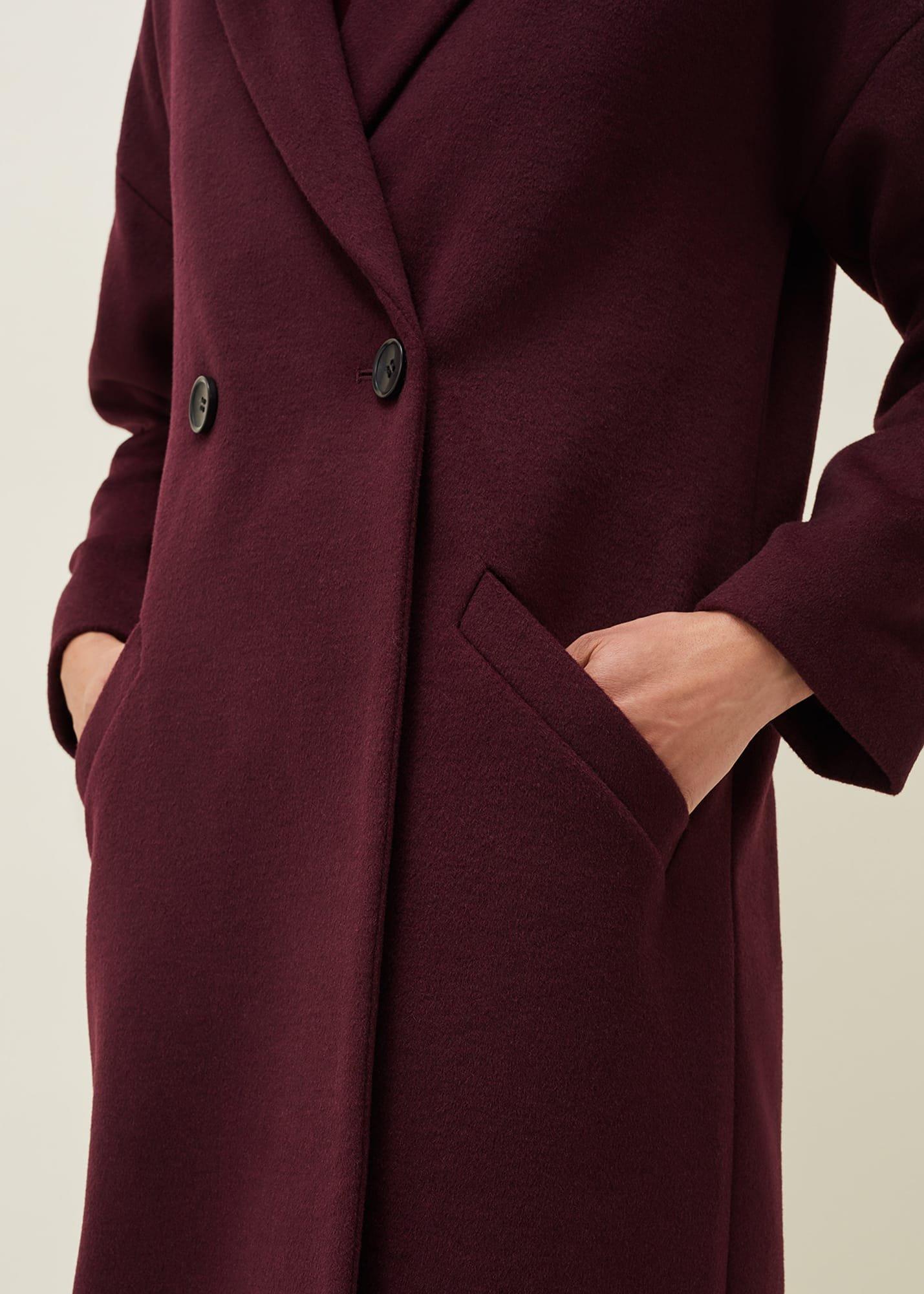 Emery Double Breasted Wool Coat