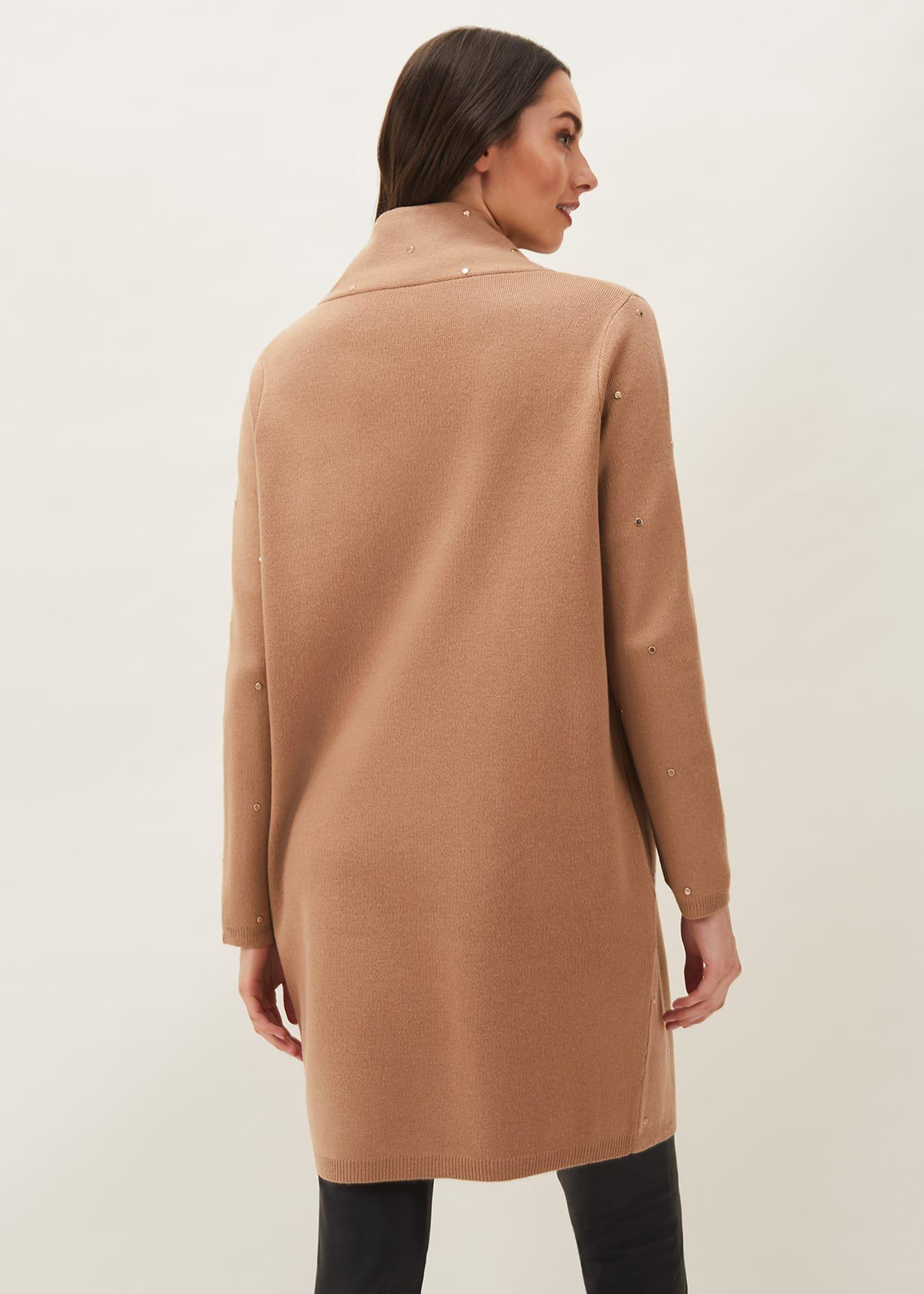 Paloma Scattered Stud Coatigan