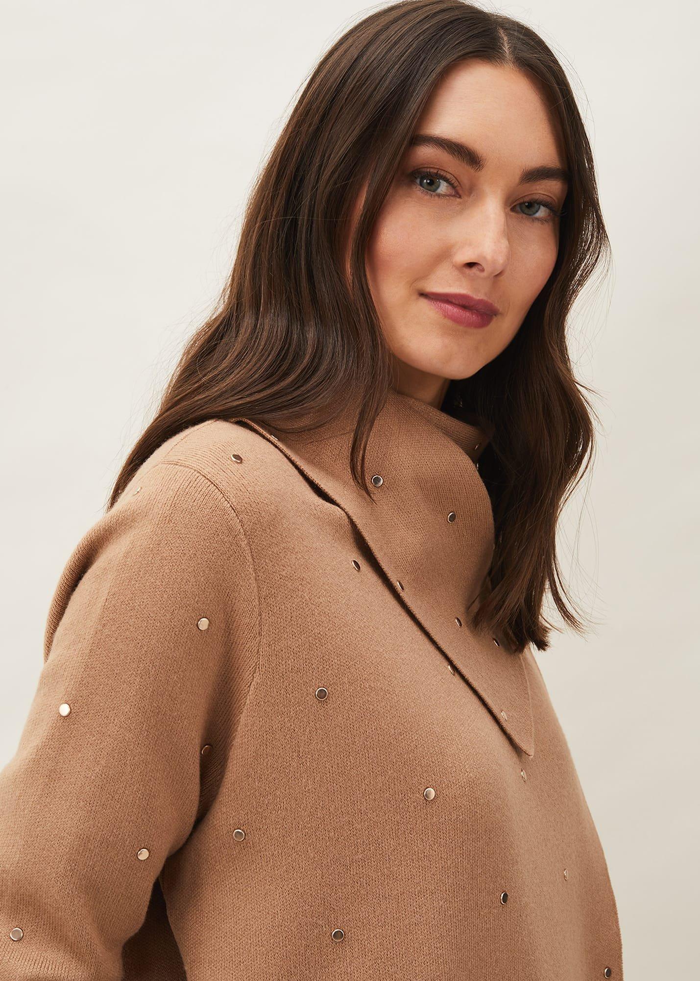 Paloma Scattered Stud Coatigan