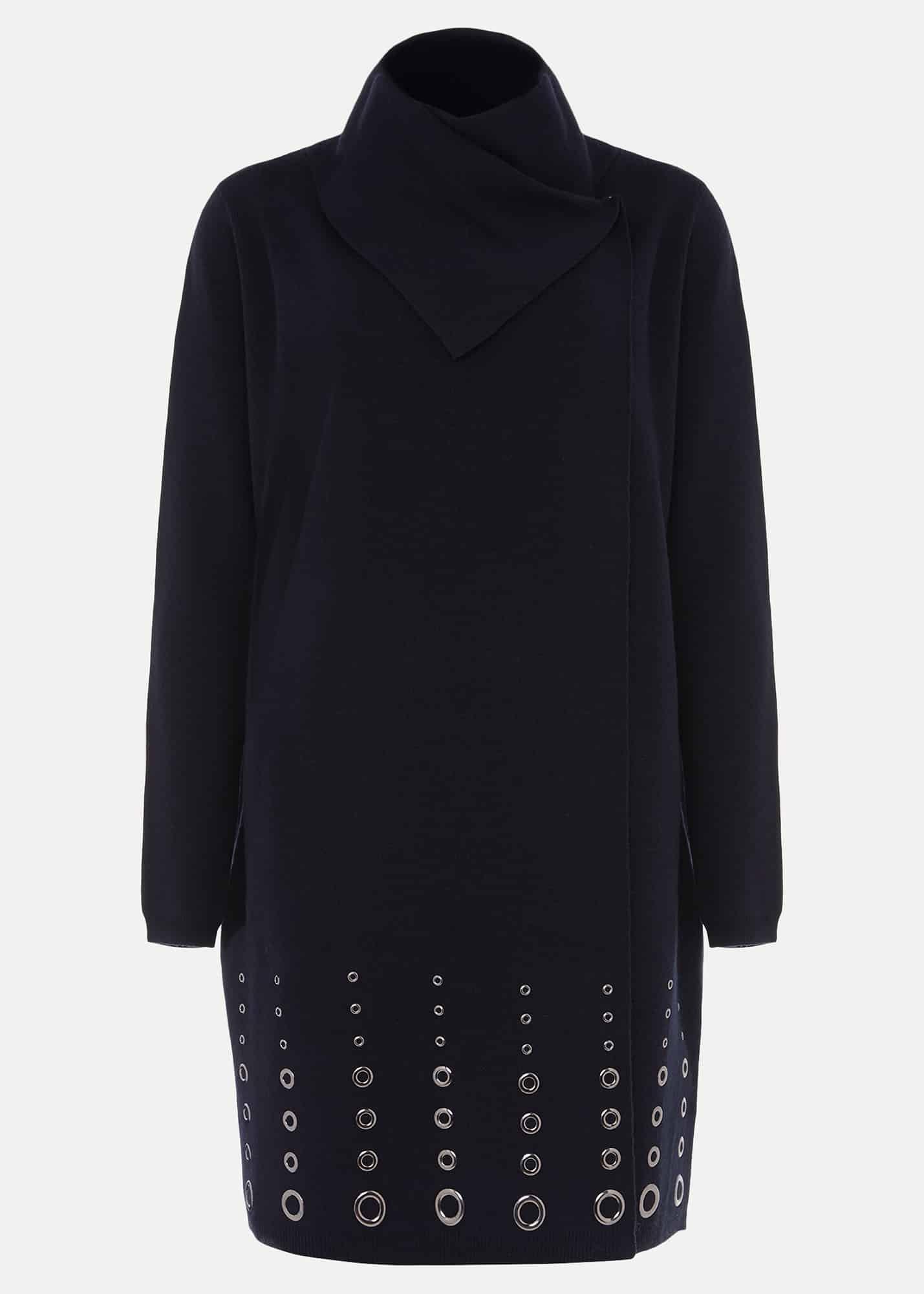 Paloma Eyelet Hem Coatigan