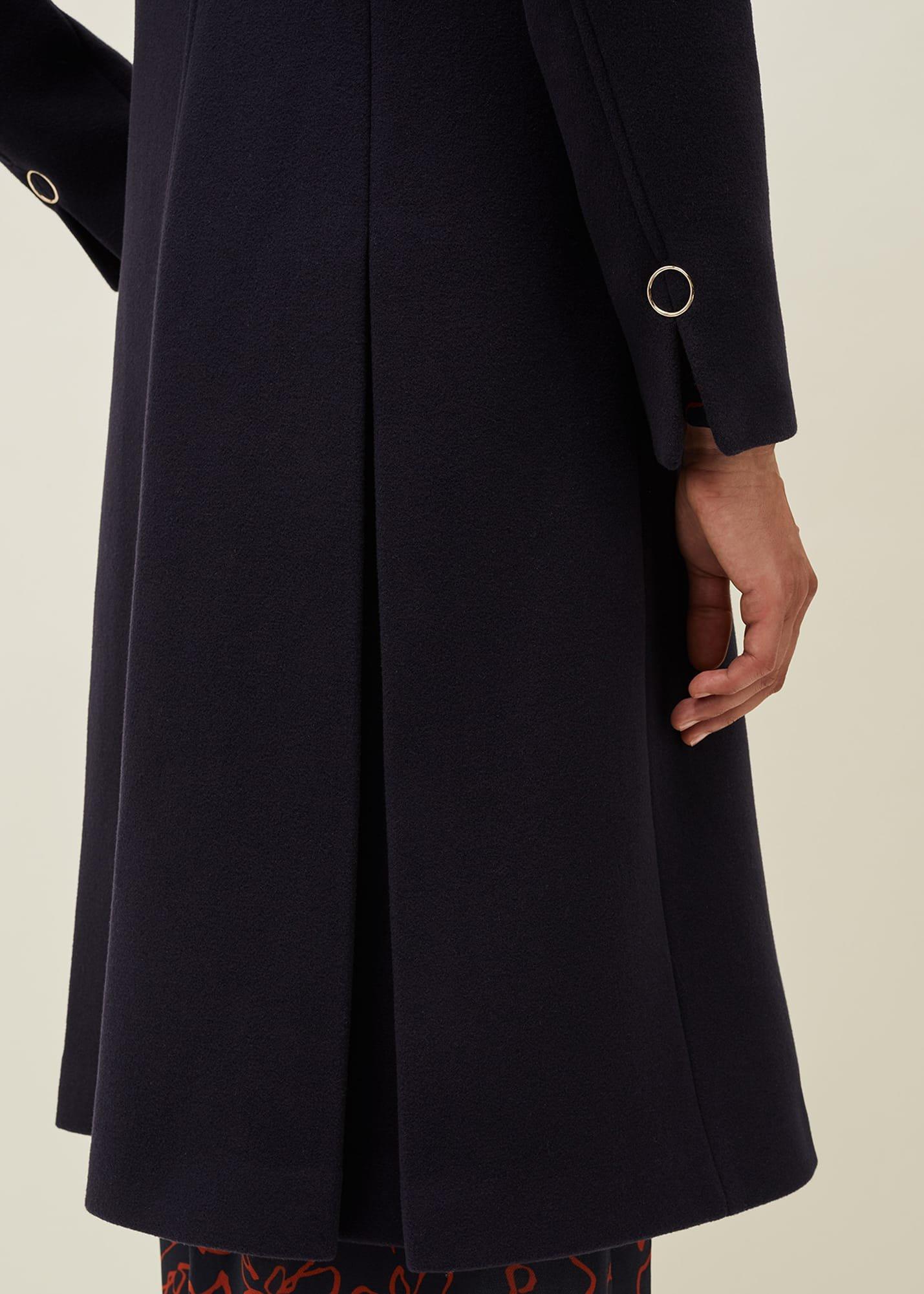 Evie-Rose Fit & Flare Wool Coat