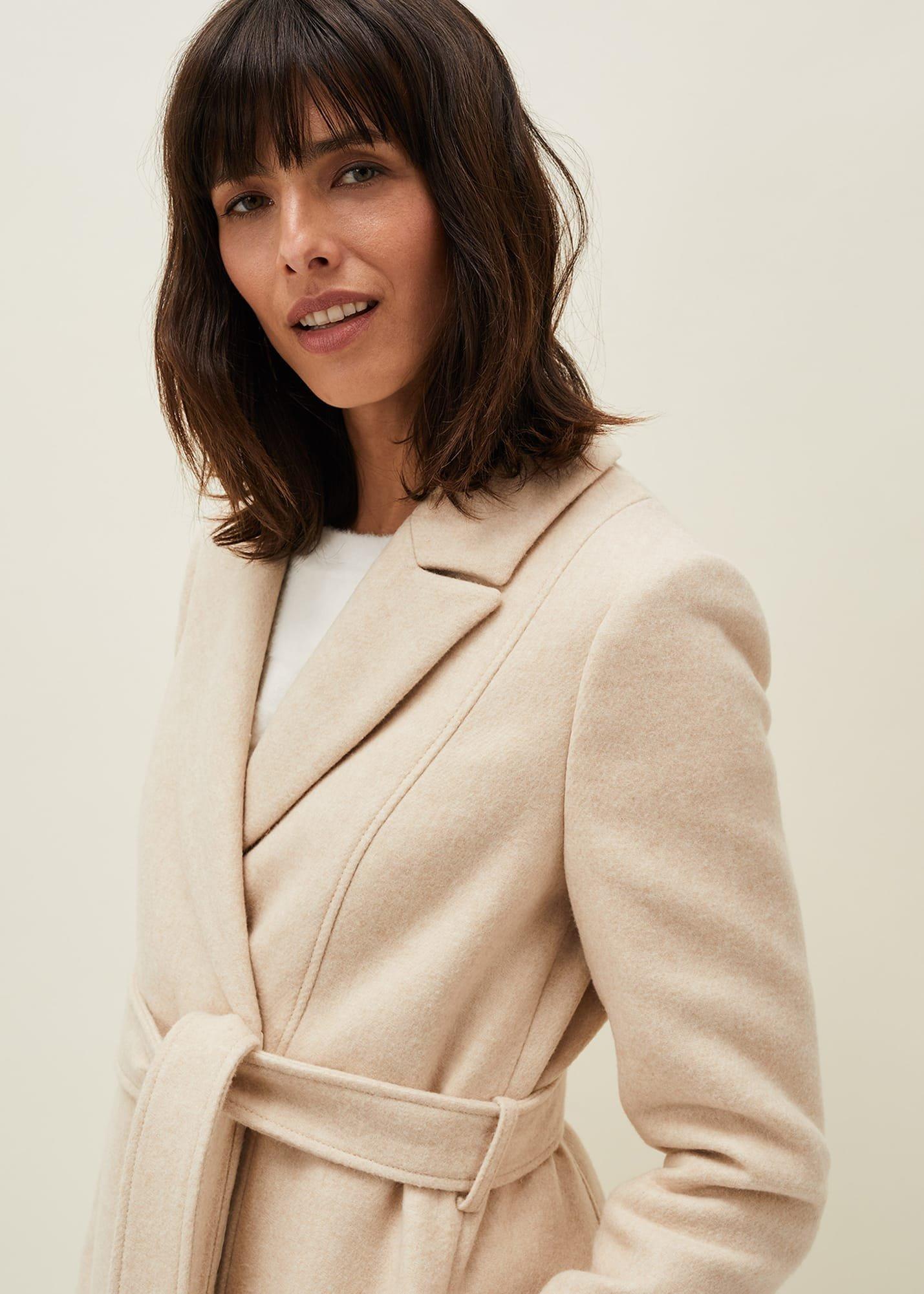 Nina Fur Collar Coat