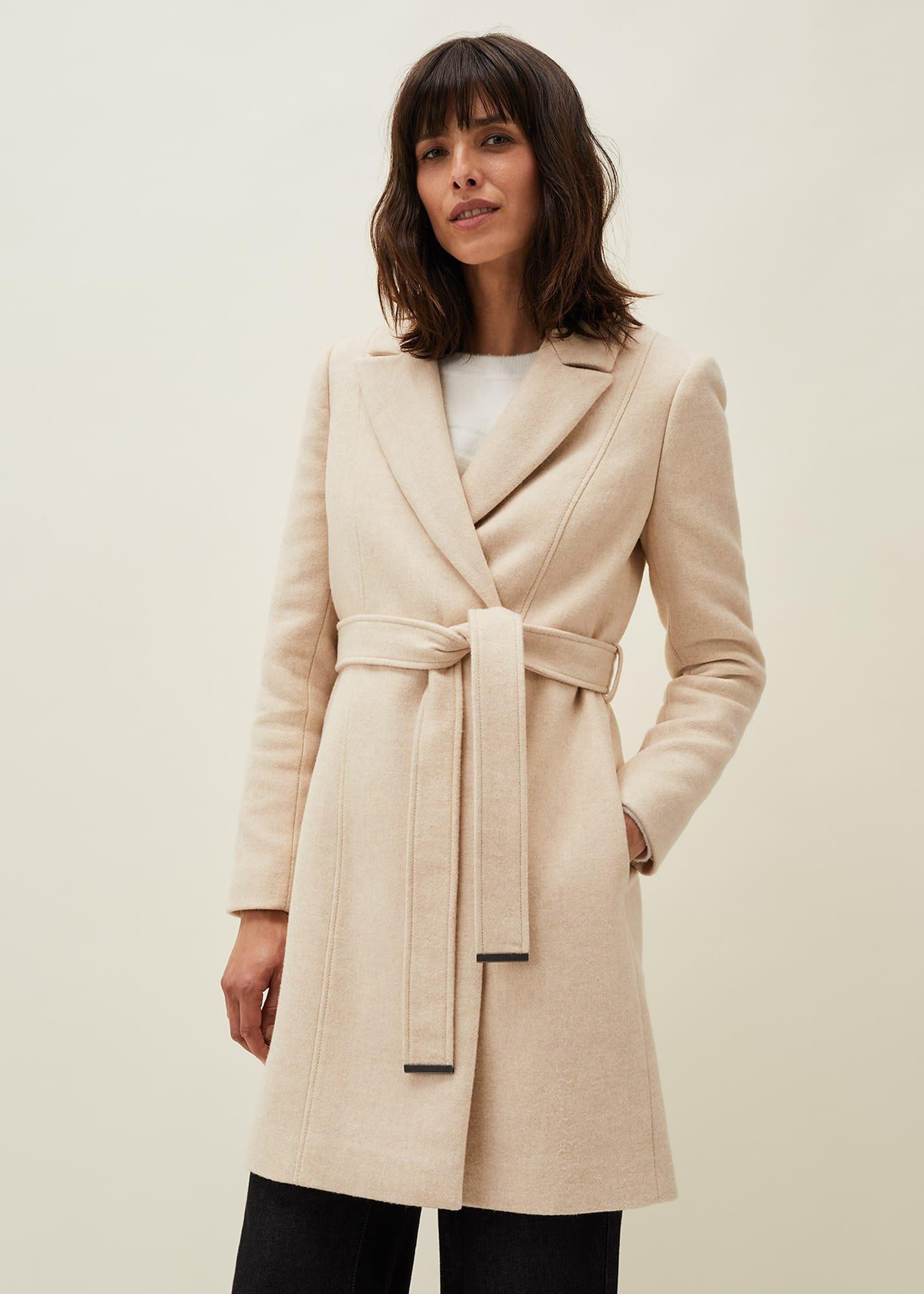 Nina Fur Collar Coat