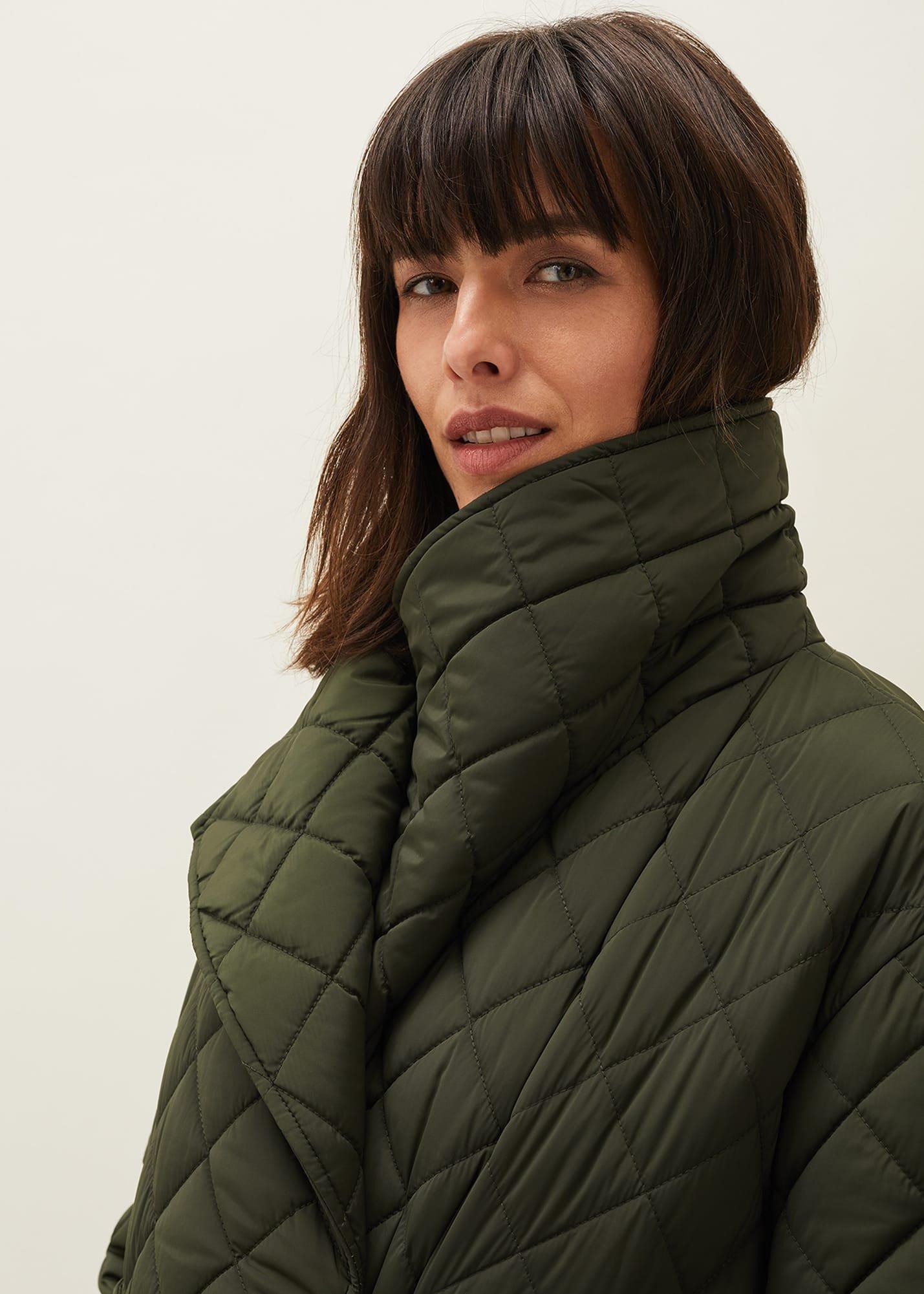 Nila Quilted Puffer Coat