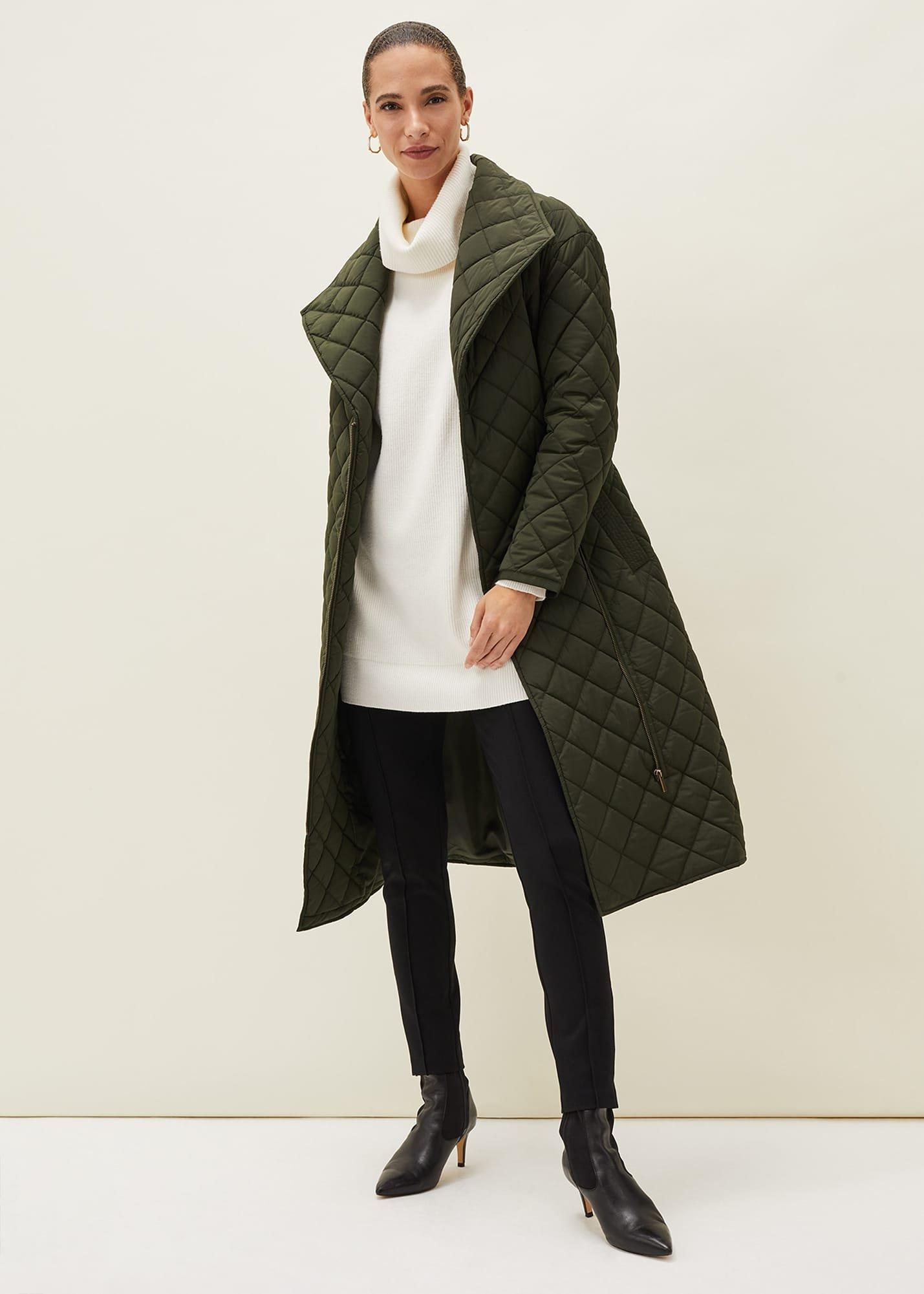 Nila Quilted Puffer Coat