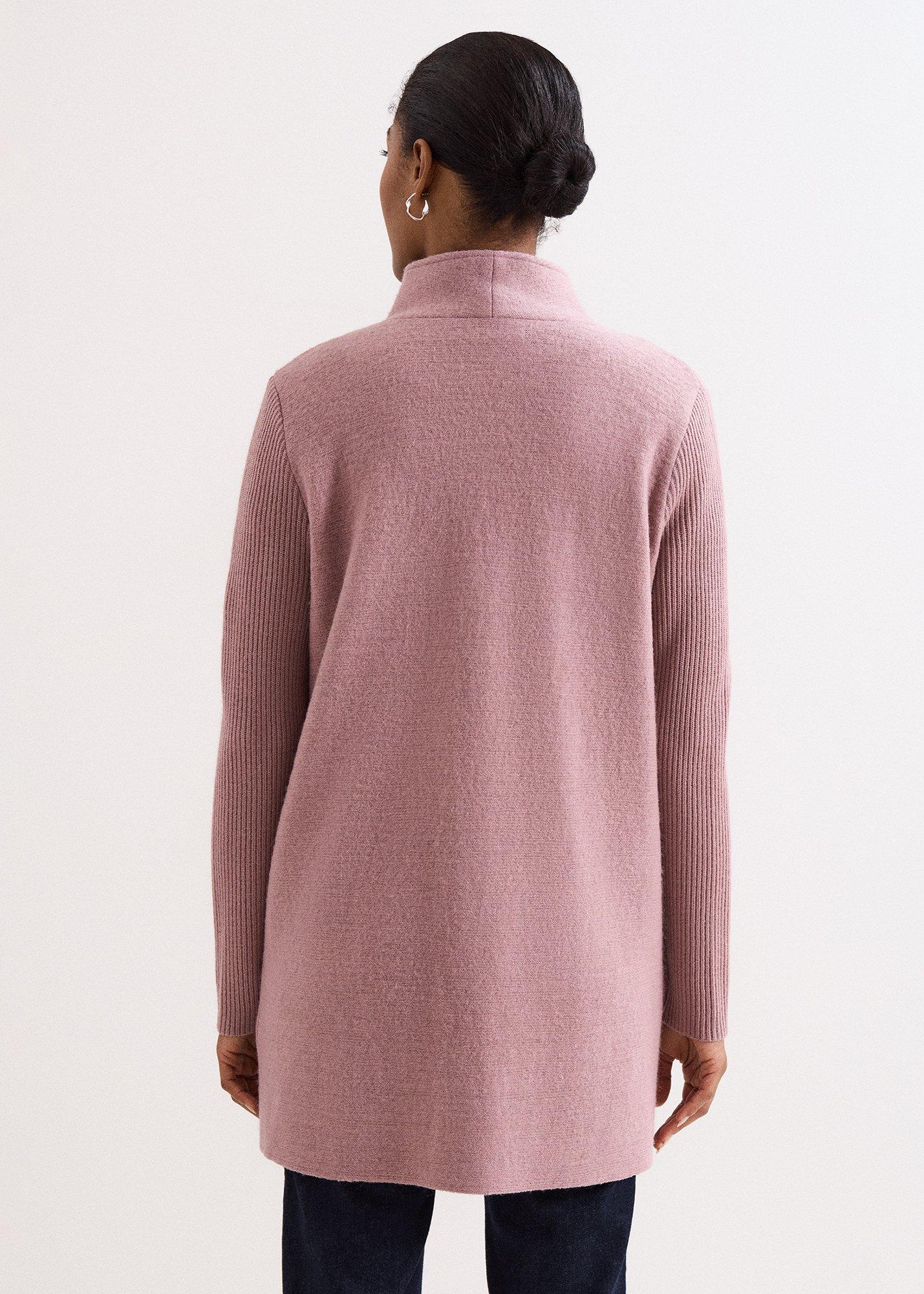 Byanca Zip Knit Coat