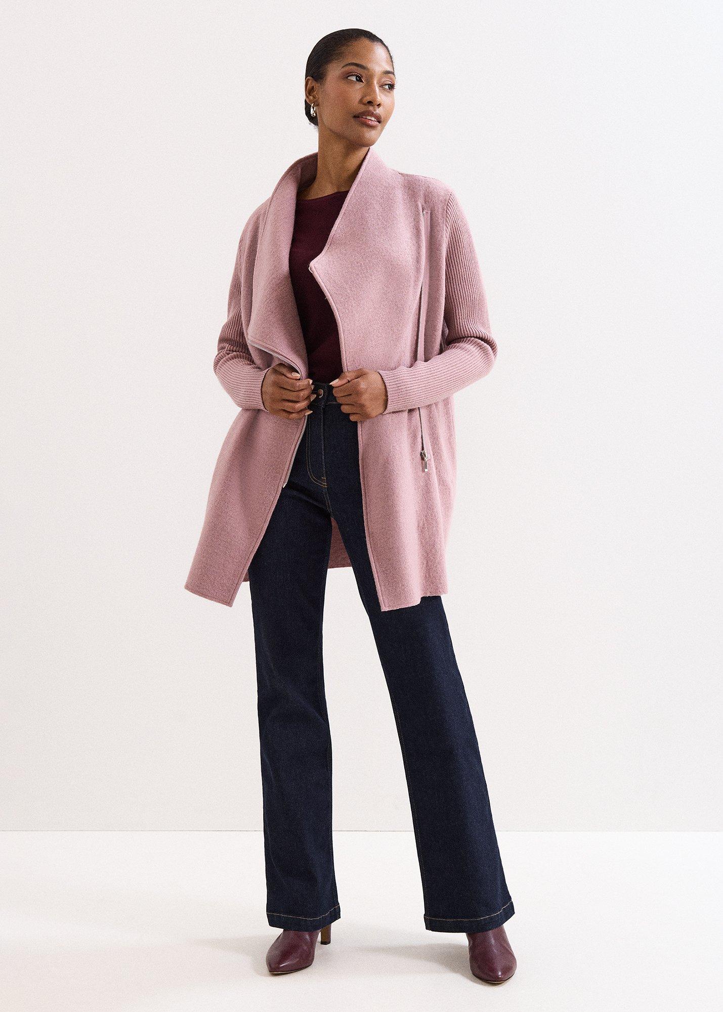 ${product-id}-Byanca Zip Knit Coat-Pale Pink-${view-type}
