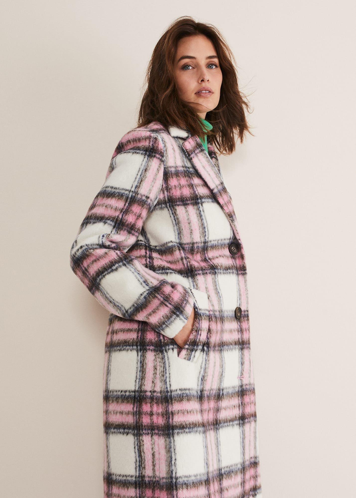 Catriona Checked Coat