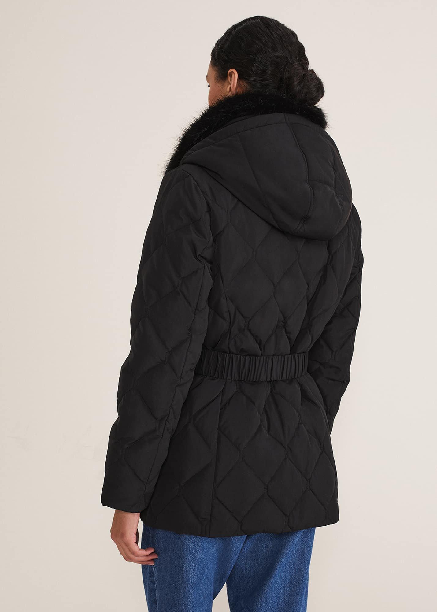Kia Popper Belted Short Puffer