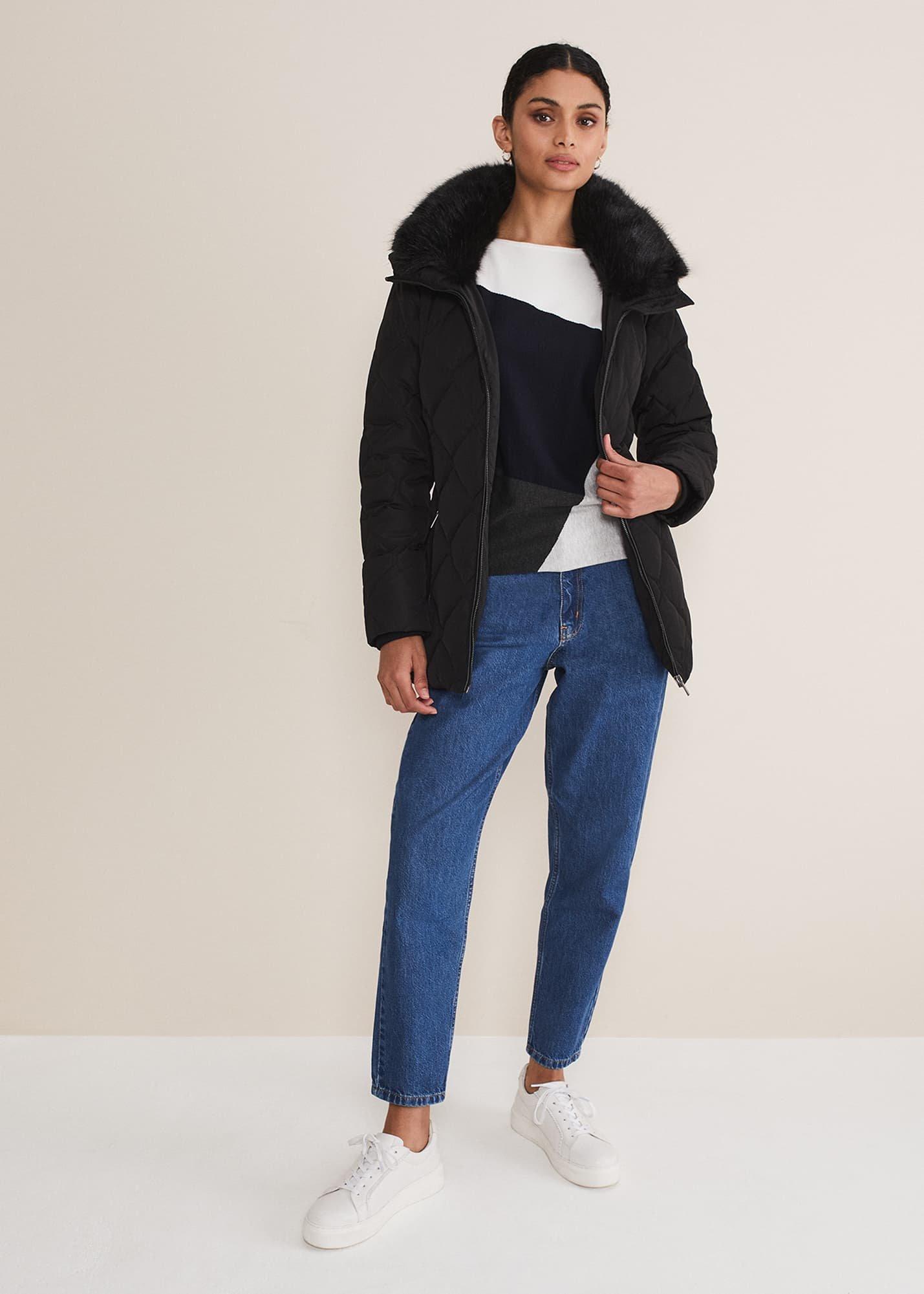 Kia Popper Belted Short Puffer
