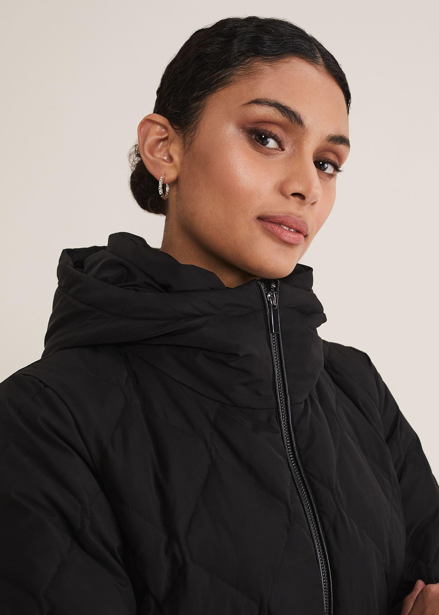 Kia Popper Belted Short Puffer