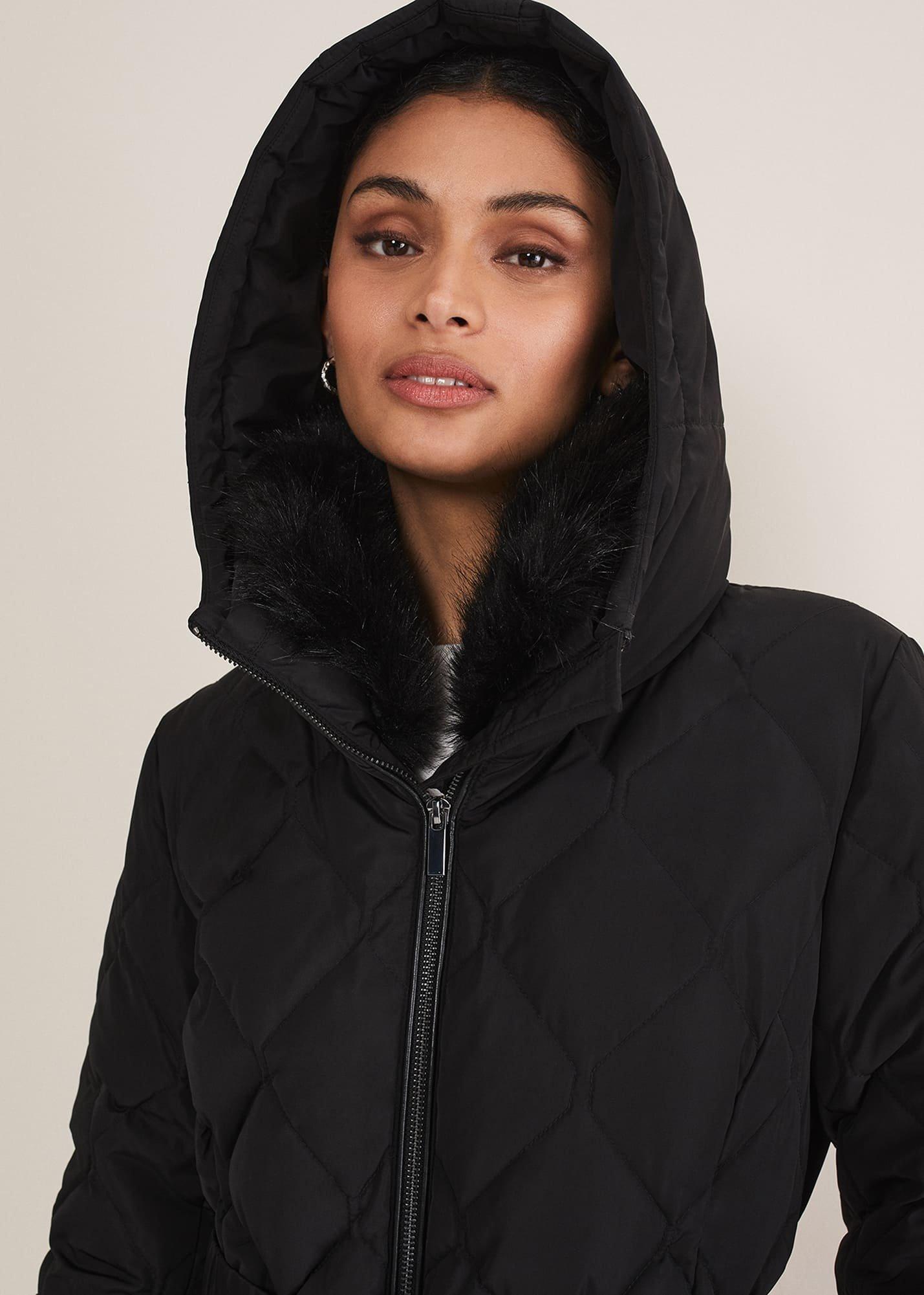 Kia Popper Belted Short Puffer