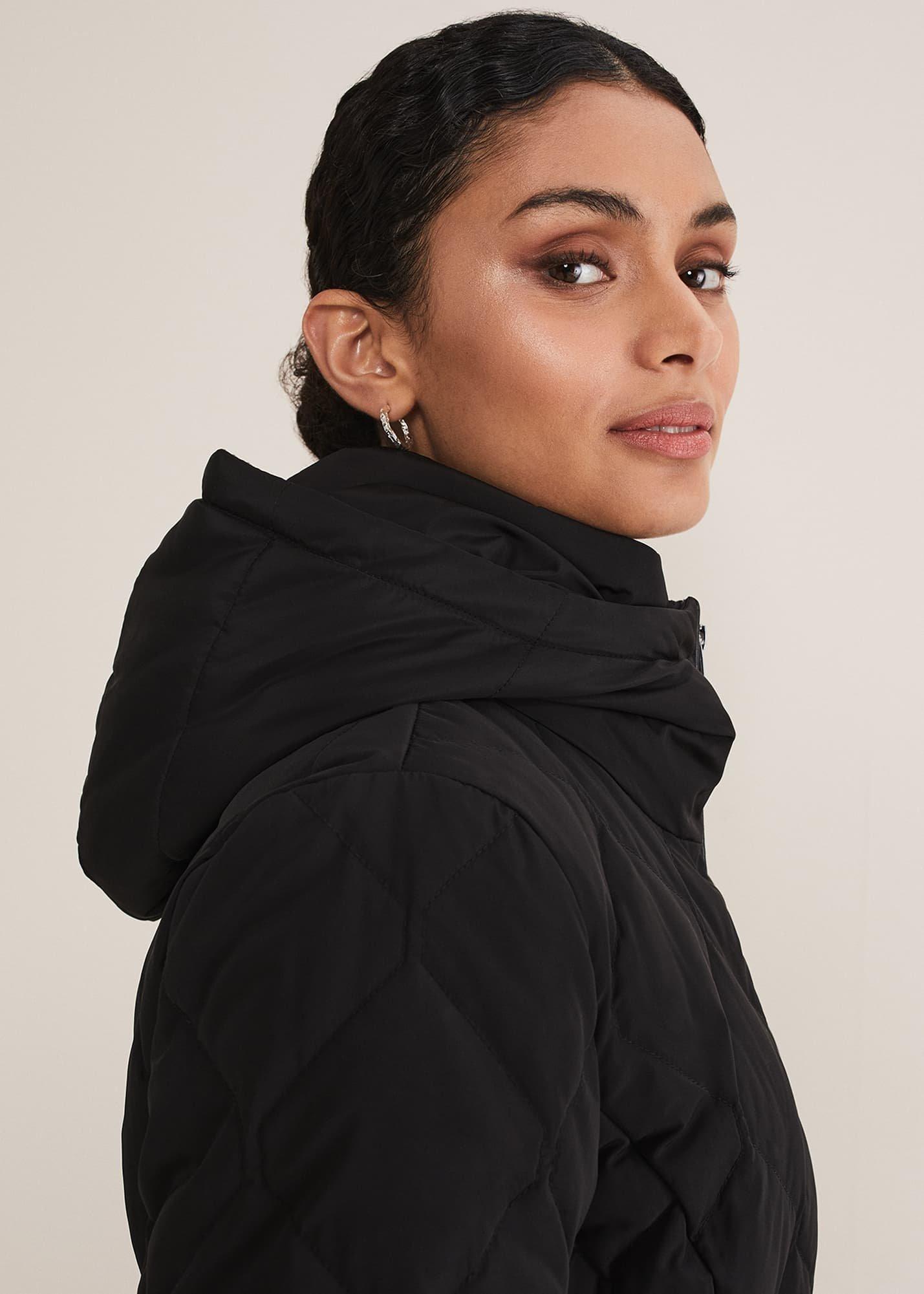 Kia Popper Belted Short Puffer