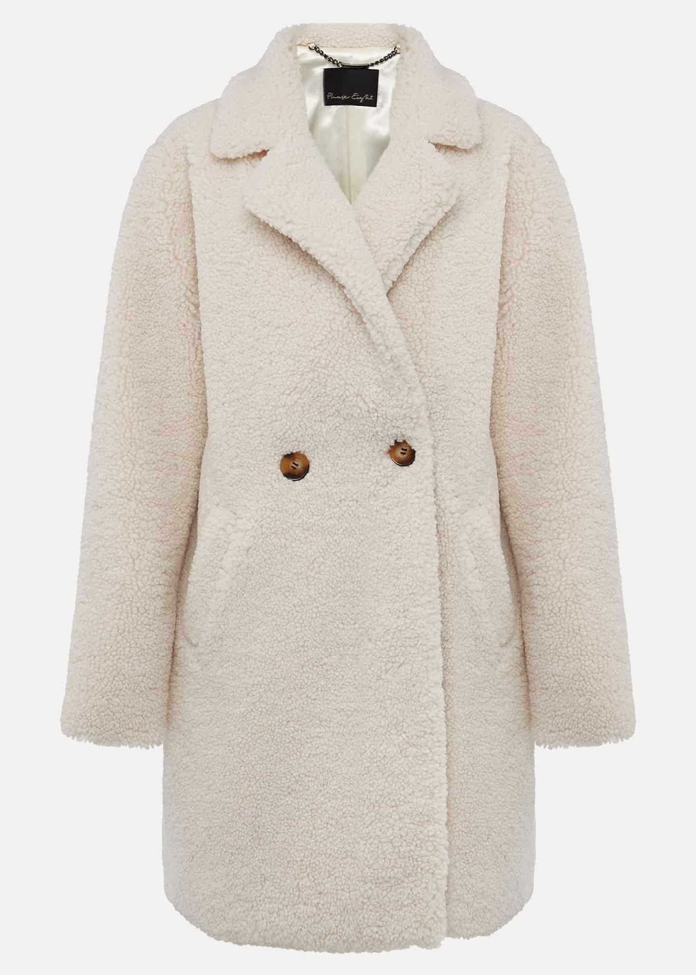 Libbie Longline Teddy Coat