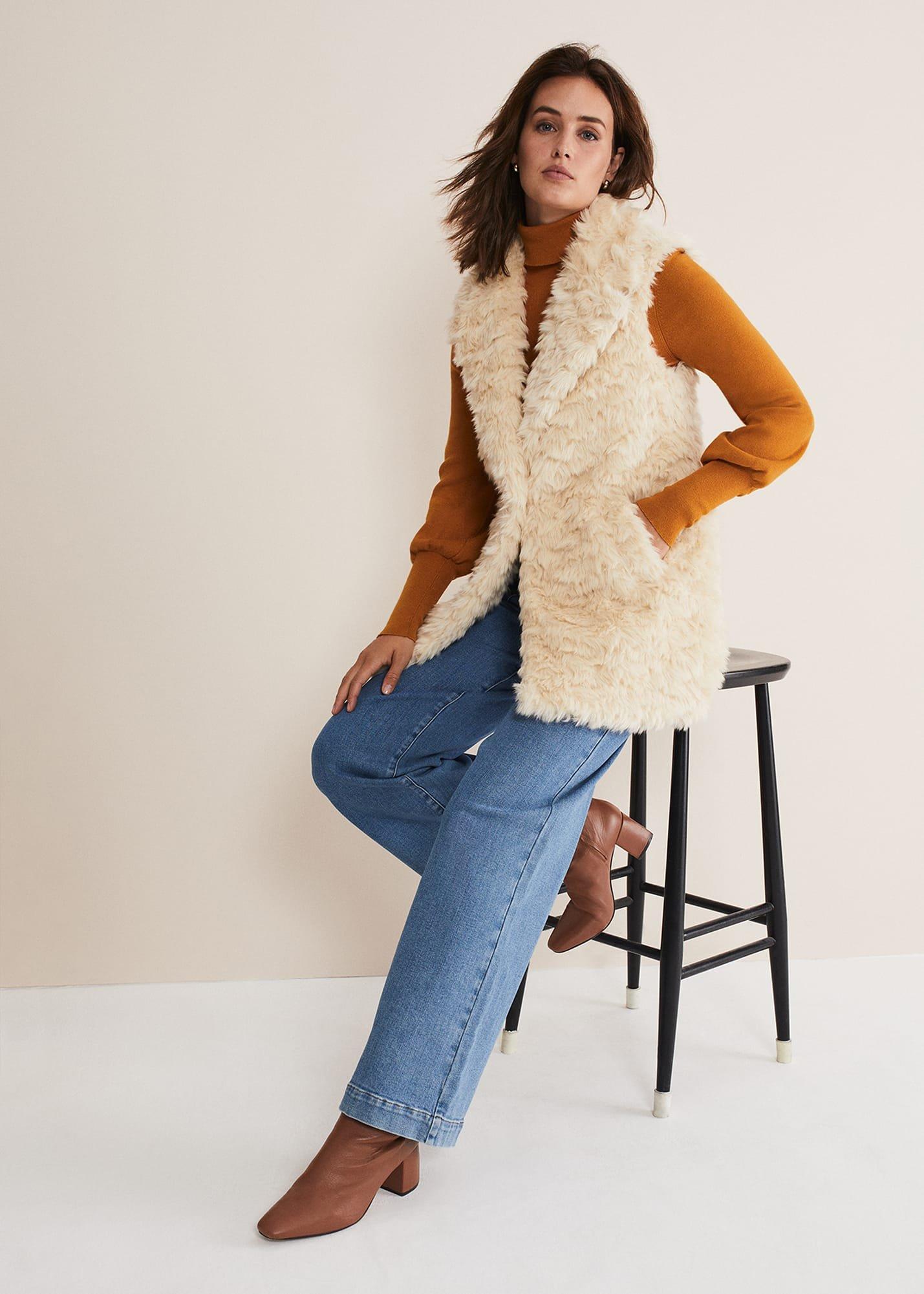 Annie Faux Fur Gilet