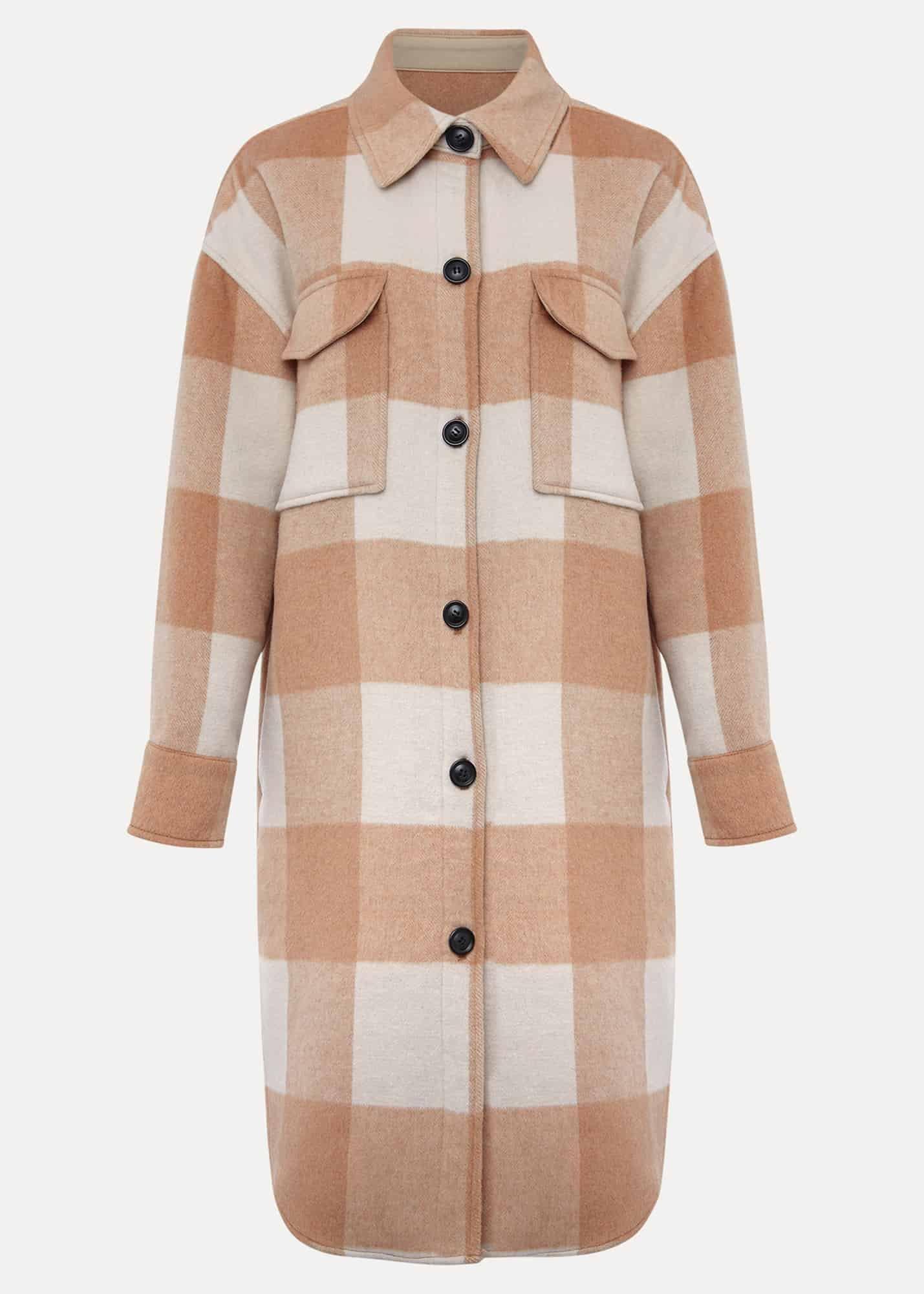 Carla Checked Shacket