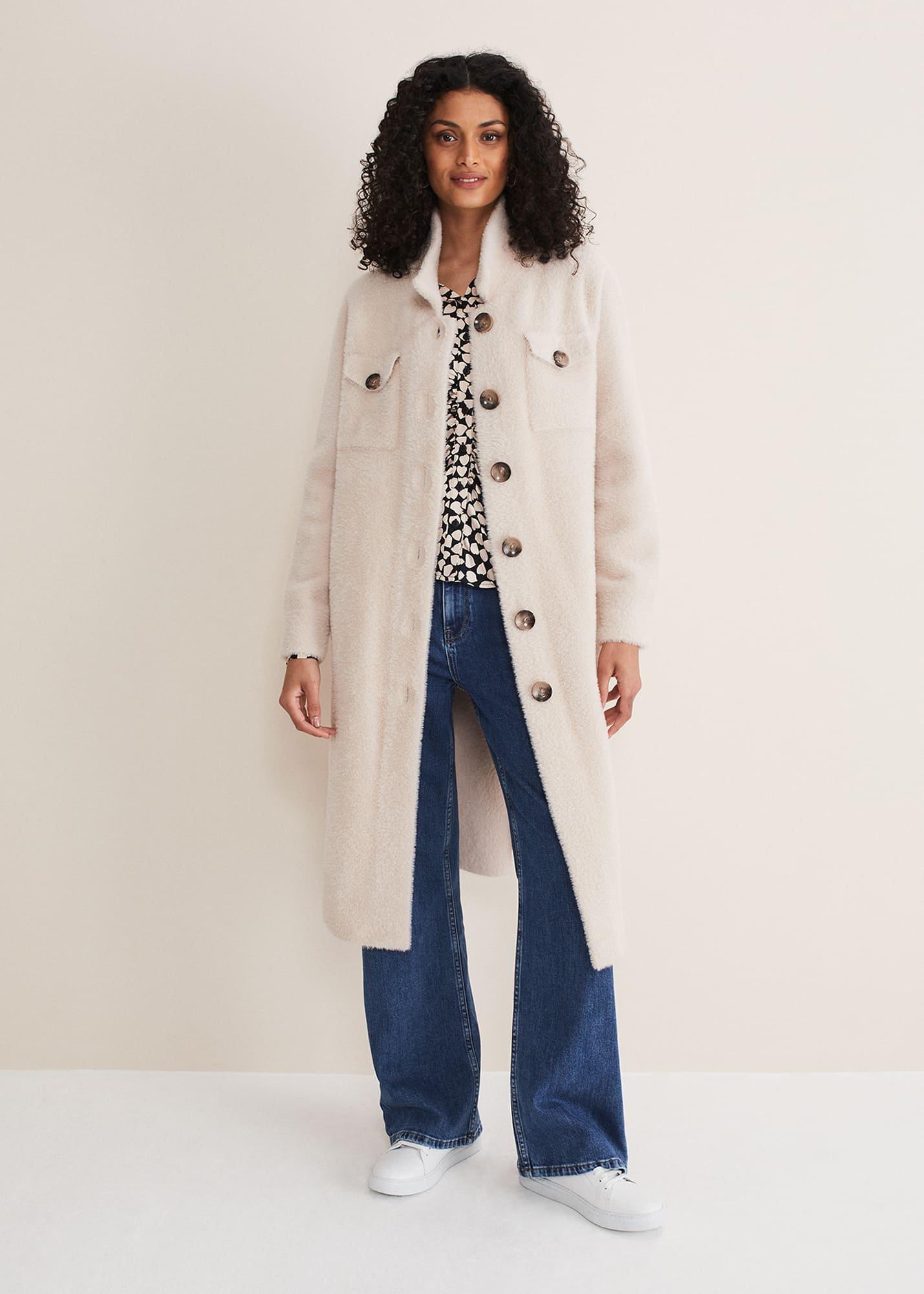 Floressa Shacket Knit Coat