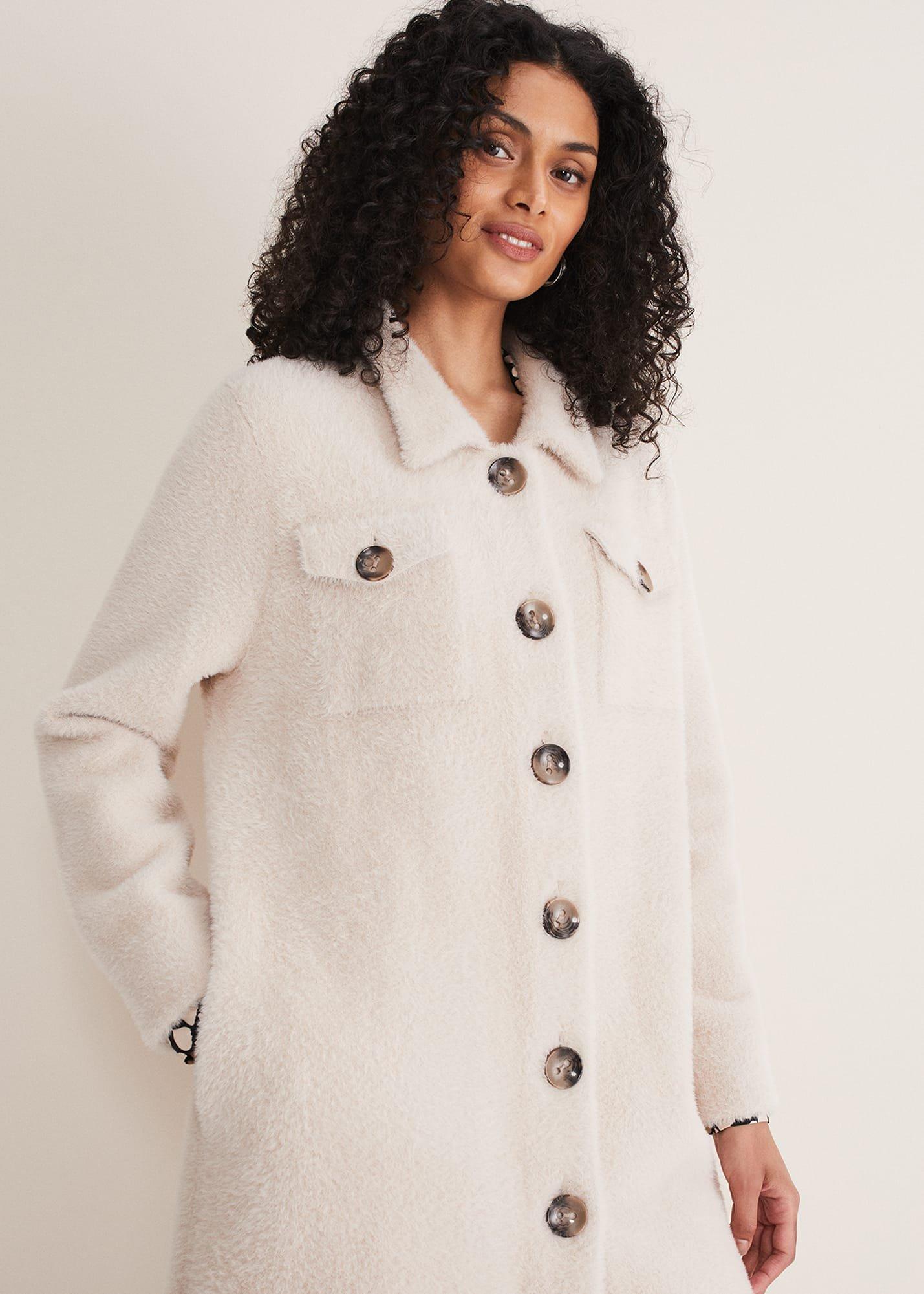 Floressa Shacket Knit Coat