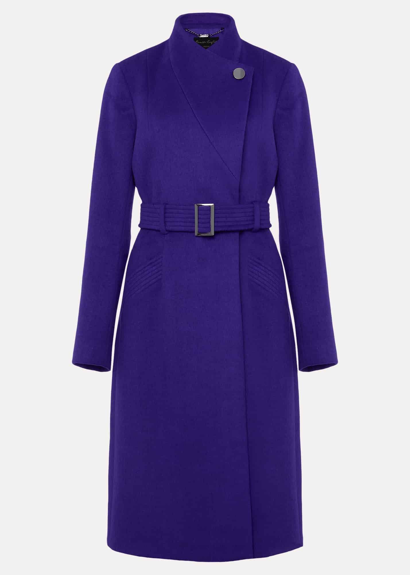 Petite Susanna Wool Smart Coat