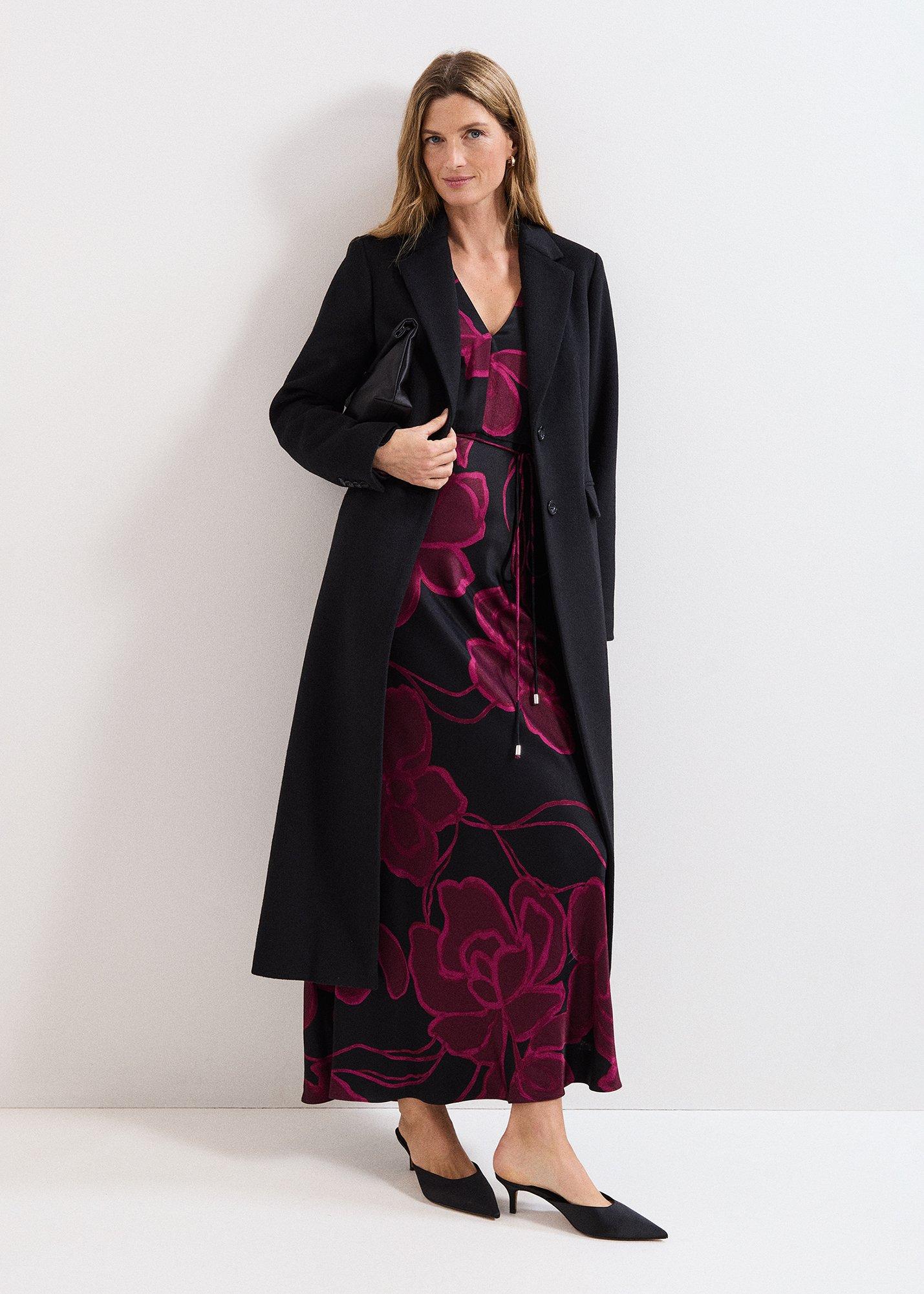 Lydia Long Wool Coat