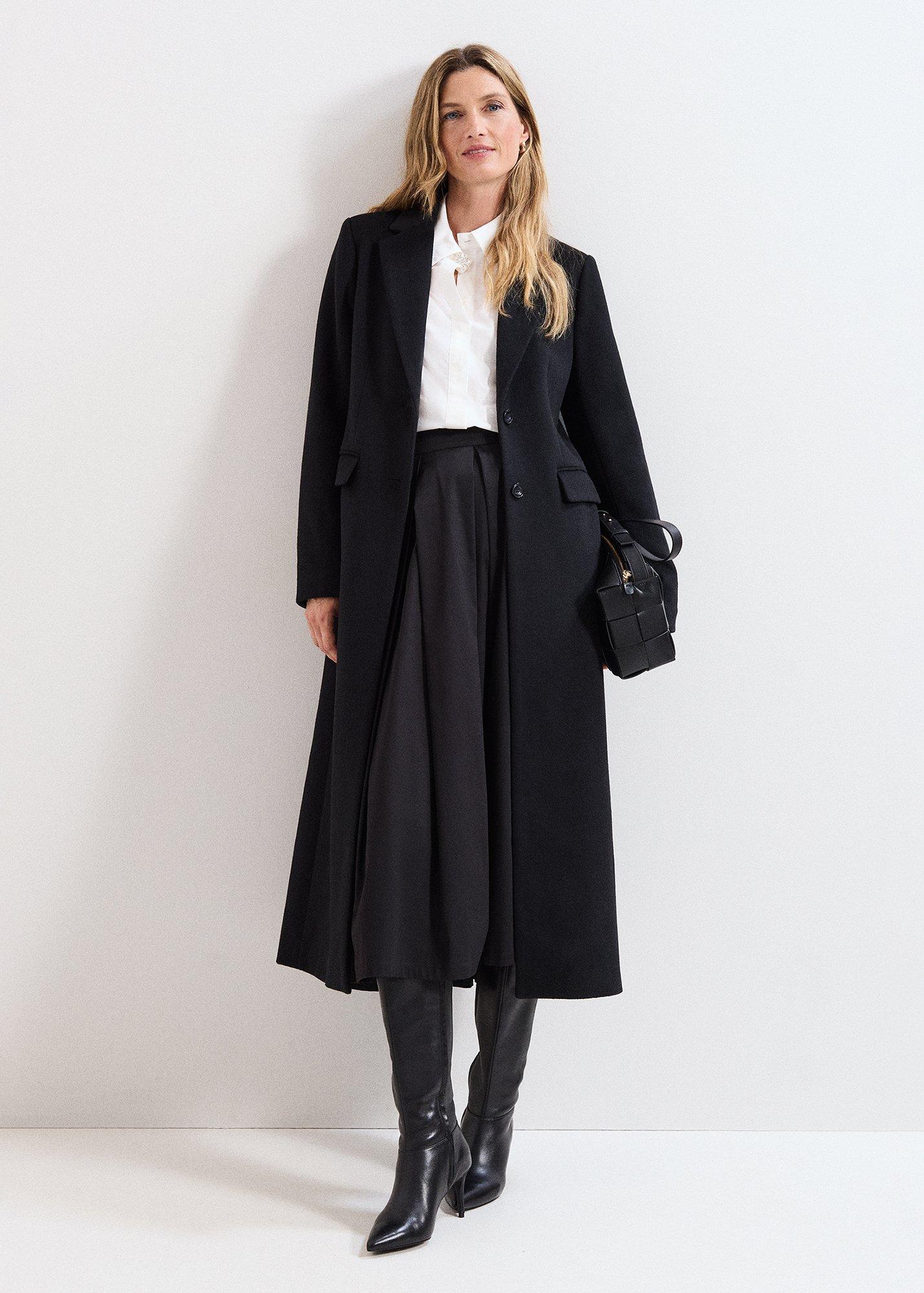 Lydia Long Wool Coat