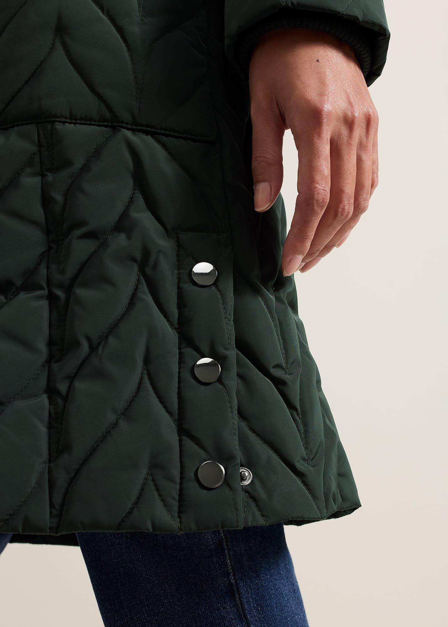 Hollie Midi Quilted Puffer