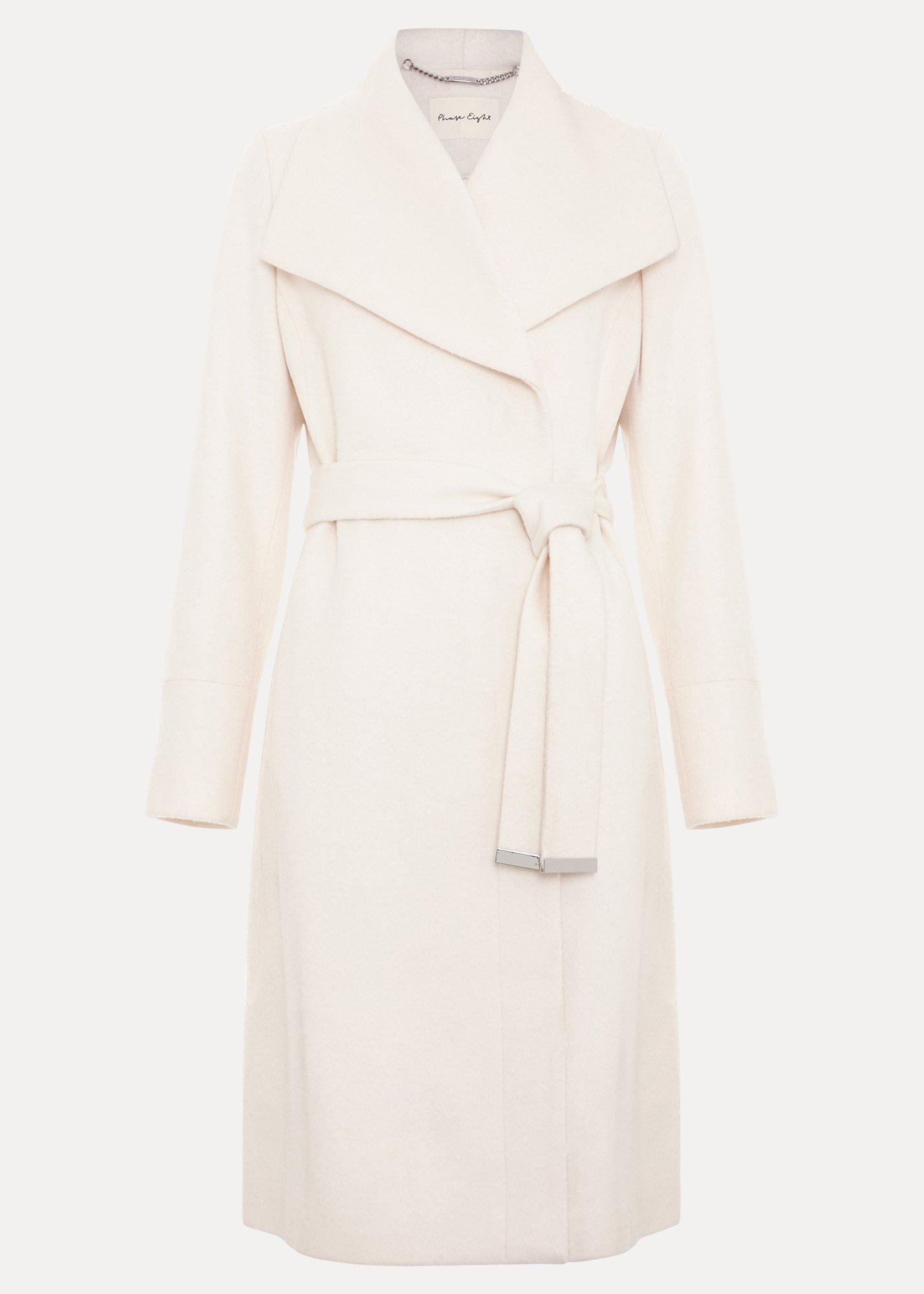 Nicci Belted Wool Coat
