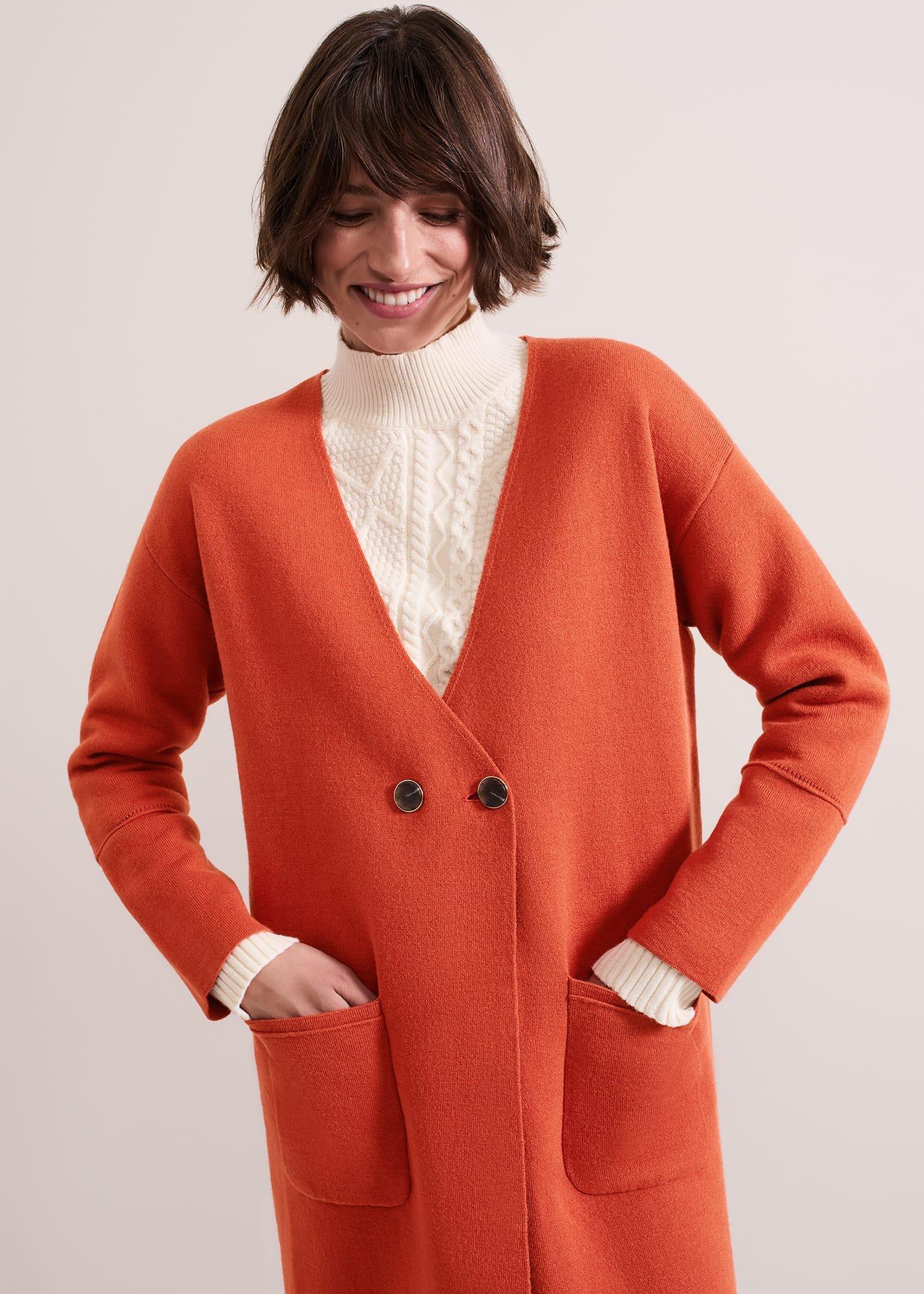 Destiny Double Breasted Knit Coatigan